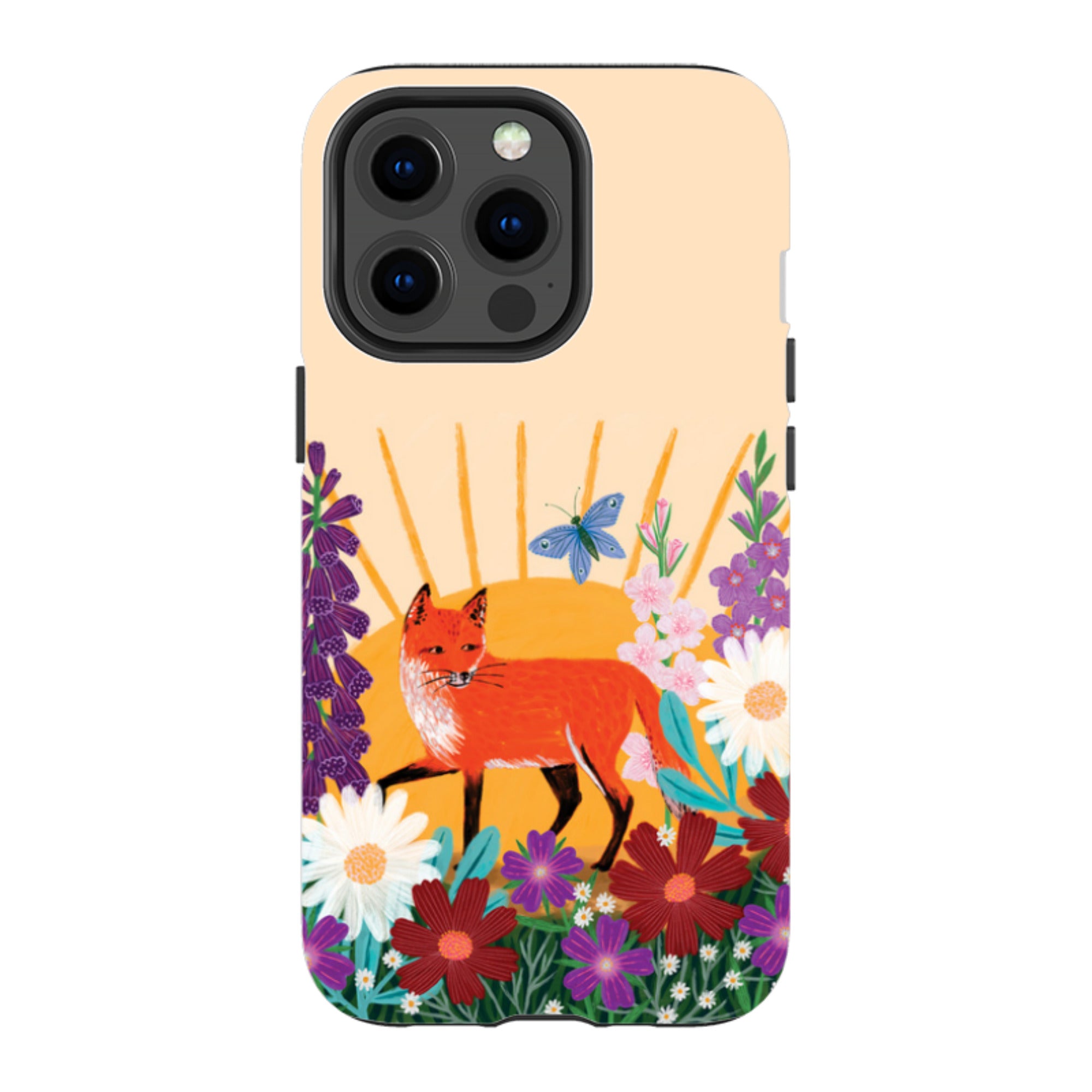 iPhone Tough Case - Summer Fox By Lee Foster Wilson