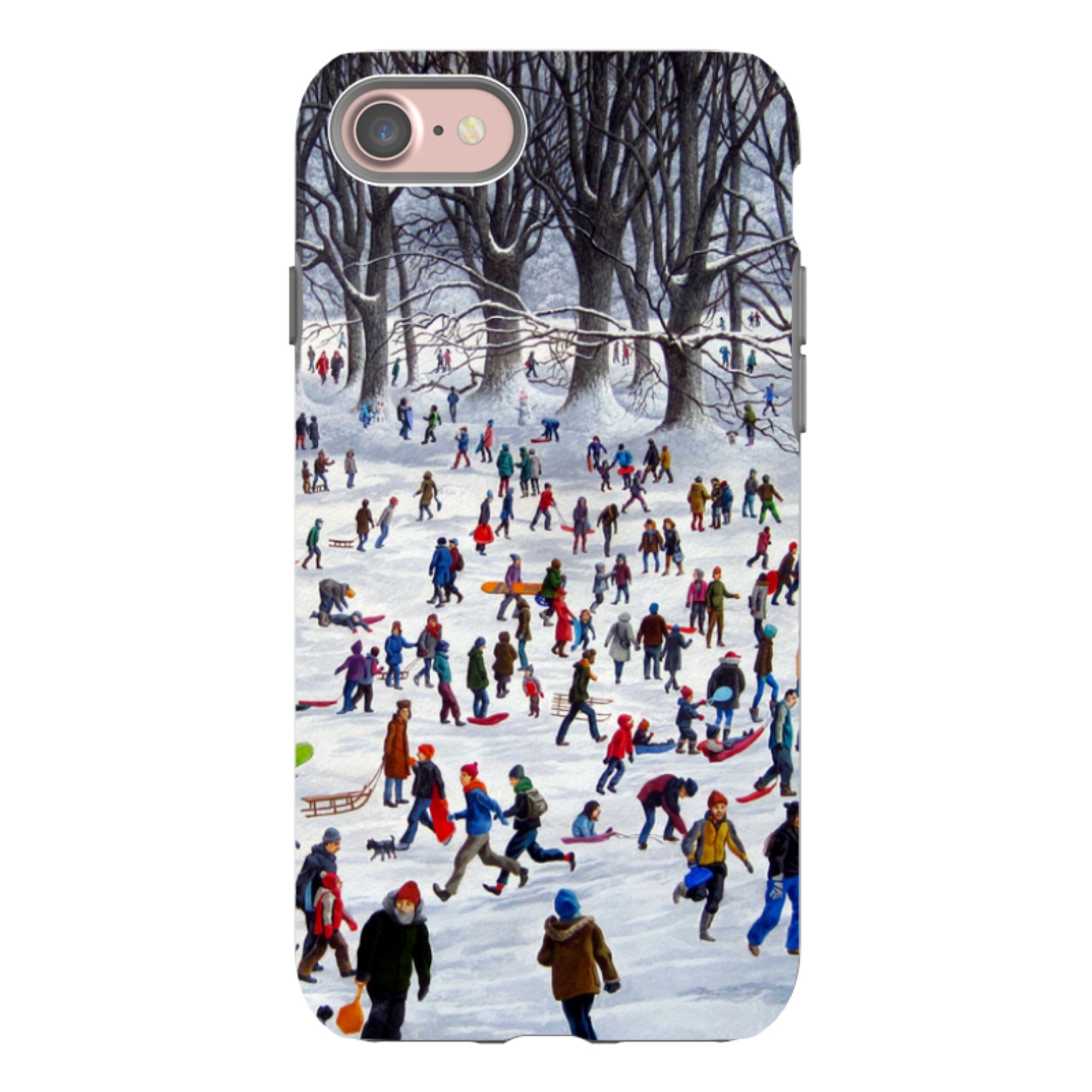 iPhone Tough Case - Snowtime By Philip Hood