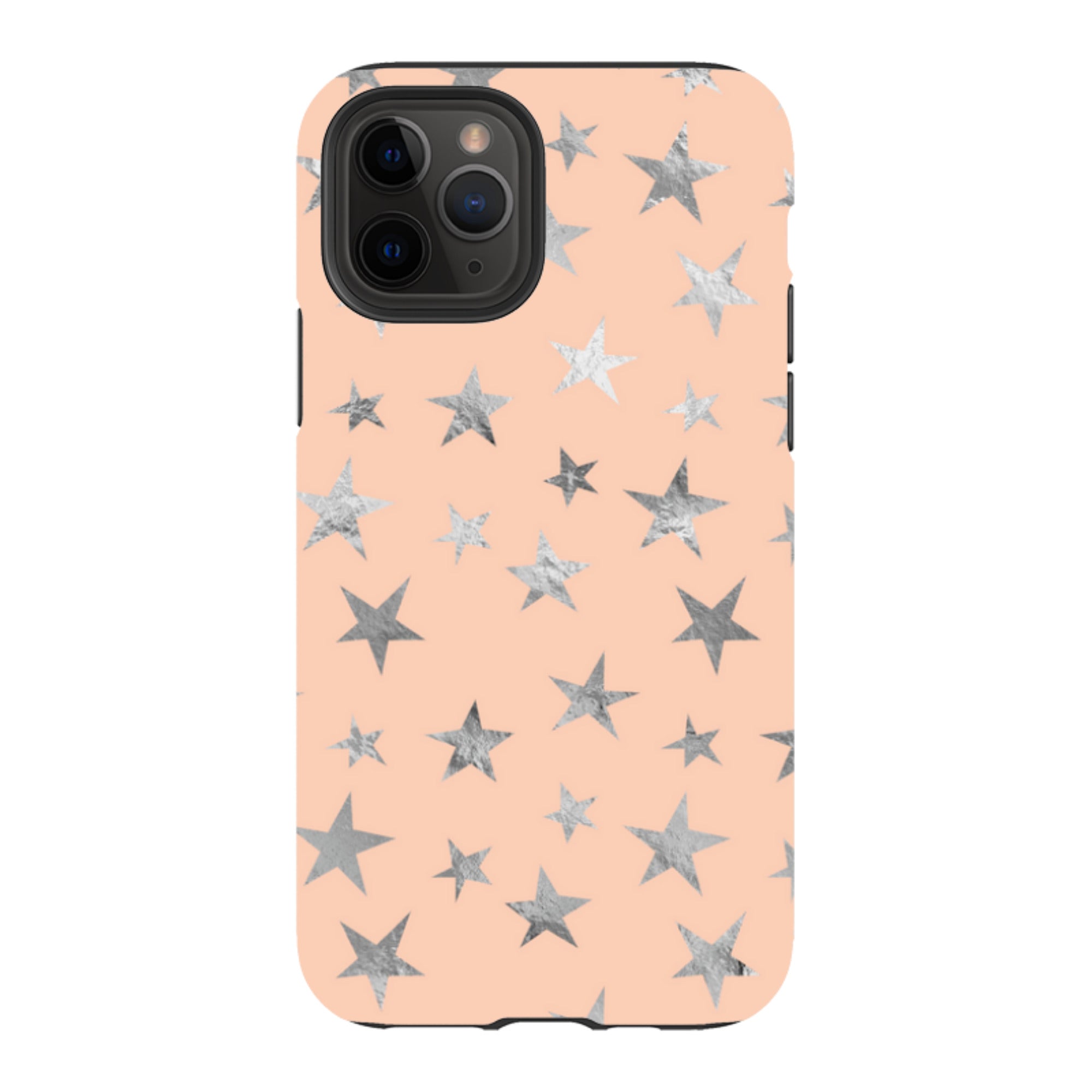 iPhone Tough Case - Pale and Silver Stars