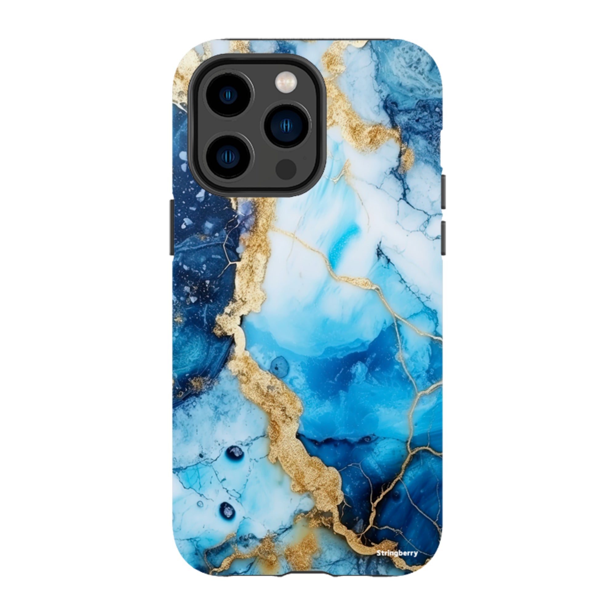 iPhone Tough Case - Blue Marbs