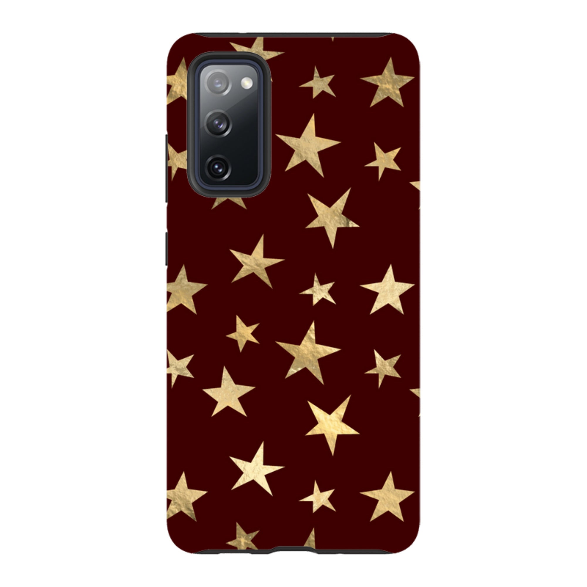 Samsung Tough Case - Brown and Gold Stars