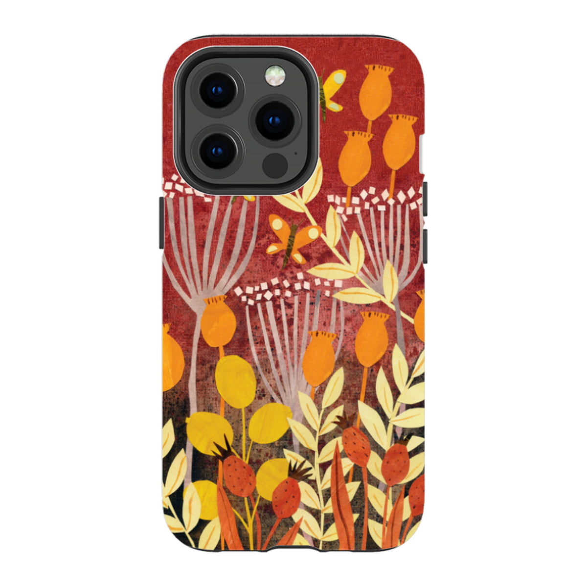 iPhone Tough Case - Dried Pods By Tracey English