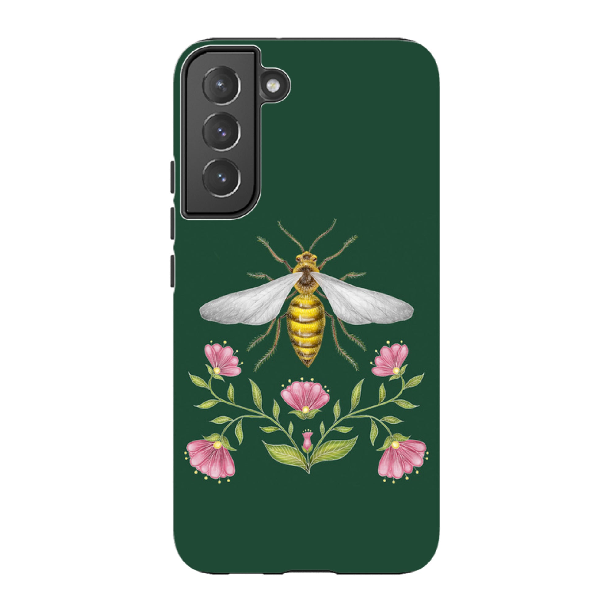 Samsung Tough Case - Wings Of Freedom Emerald By Catherine Rowe