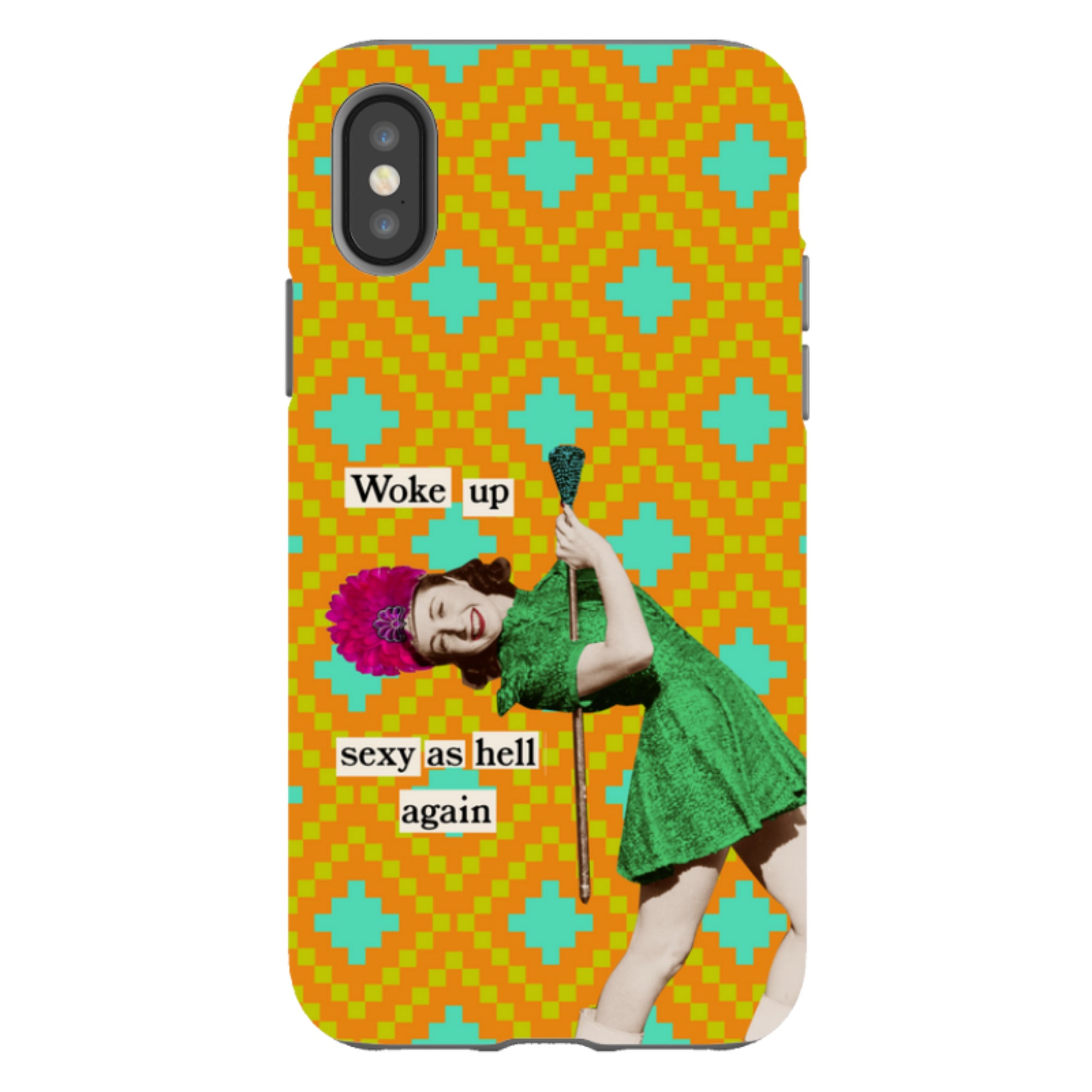 iPhone Tough Case - Woke Up By Clare Jordan