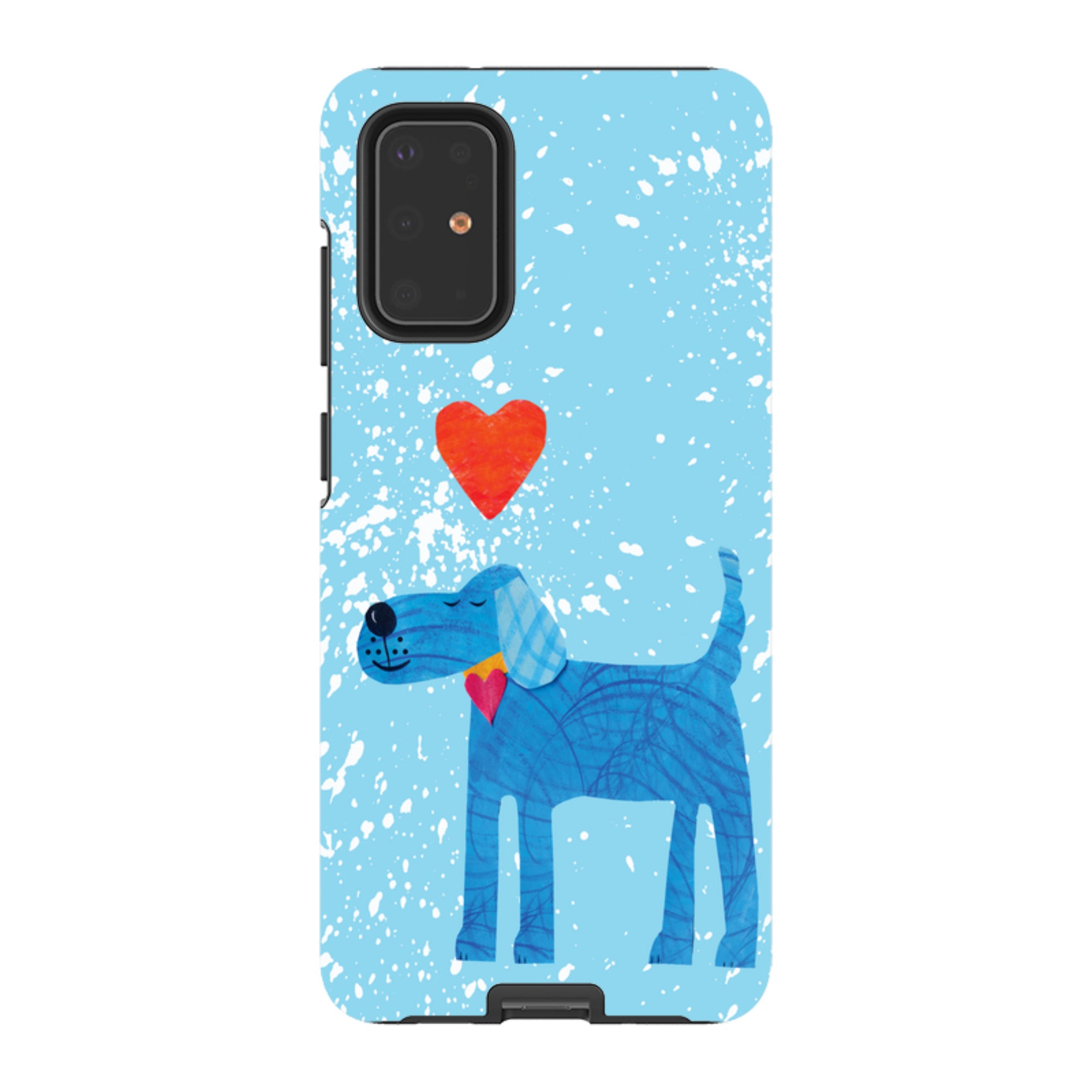 Samsung Tough Case - Blue Dog By Tracey English