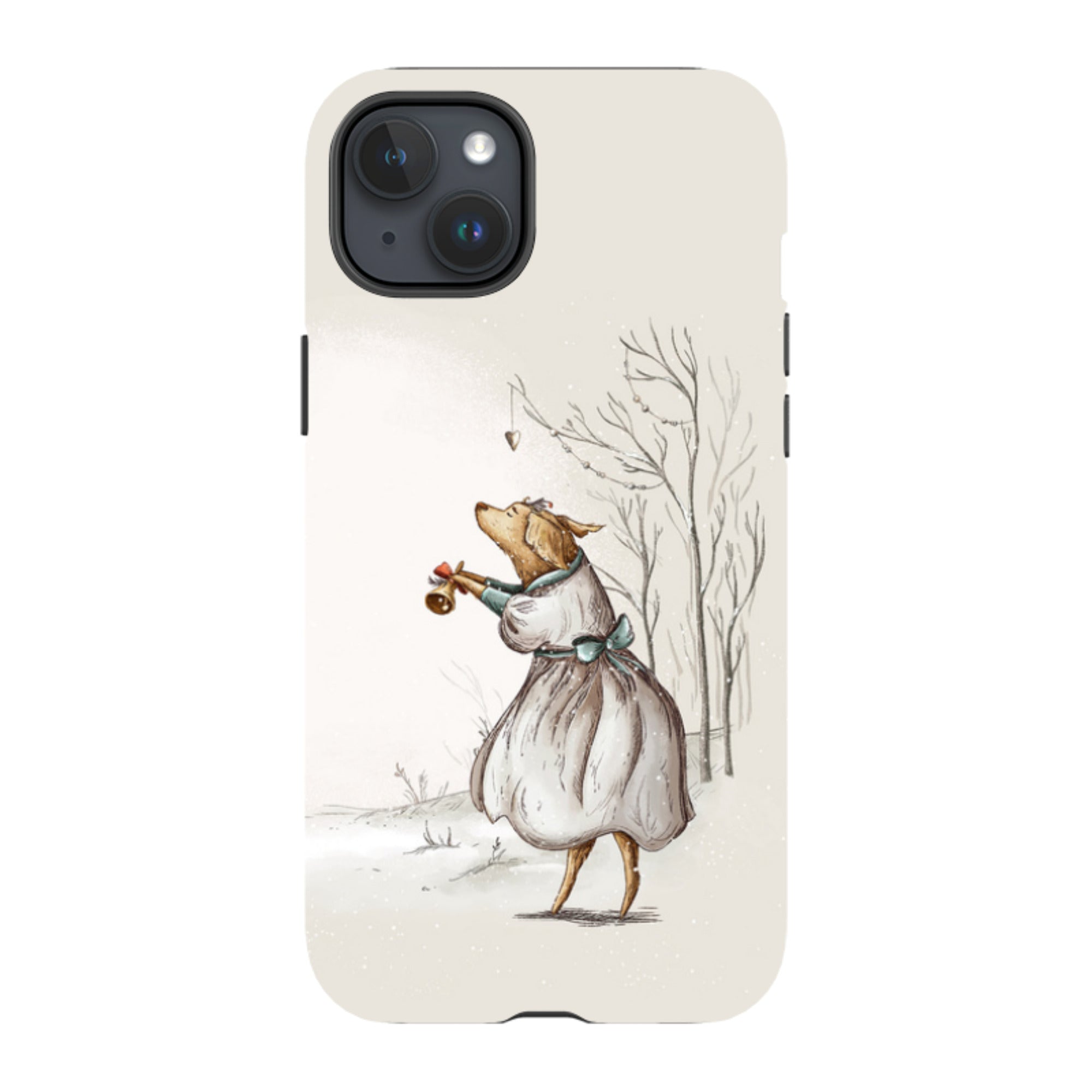 iPhone Tough Case - Lady Xmas