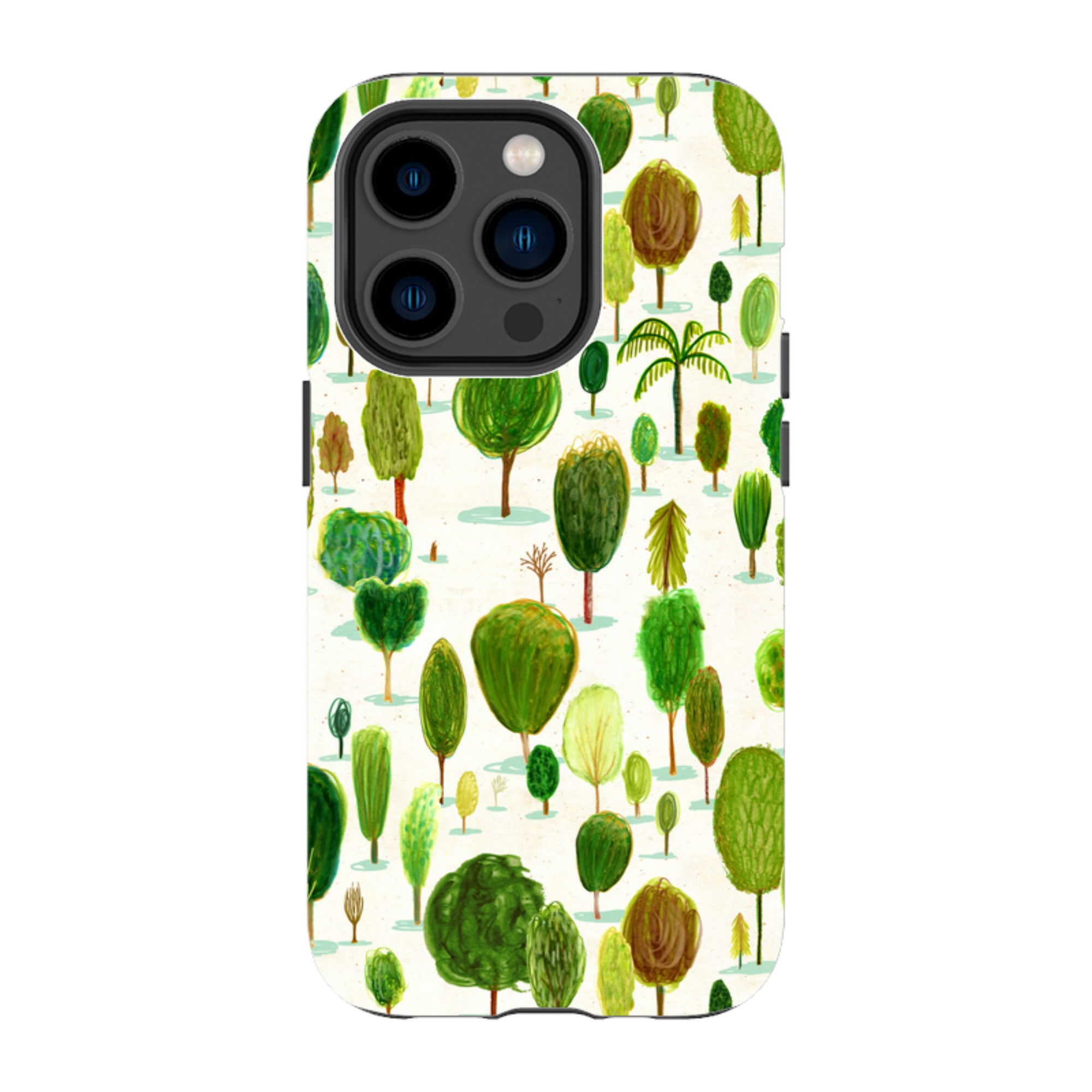 iPhone Tough Case - Summer In The Arboretum By Katherine Quinn