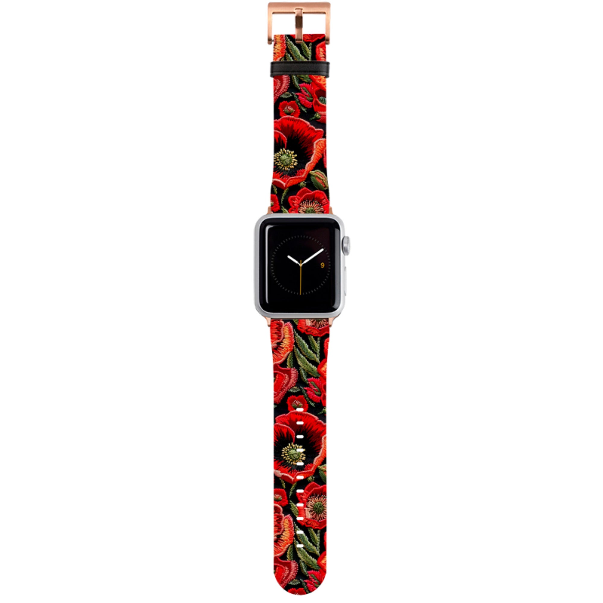 Poppy Love III Apple Watch Strap