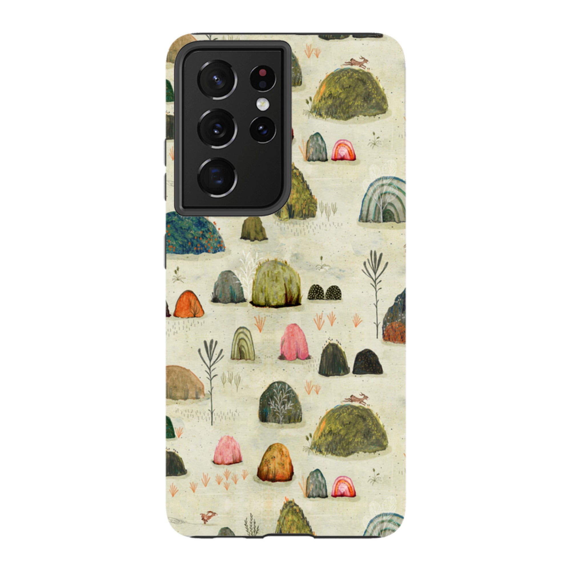 Samsung Tough Case - Sunset Mossy Hills By Katherine Quinn