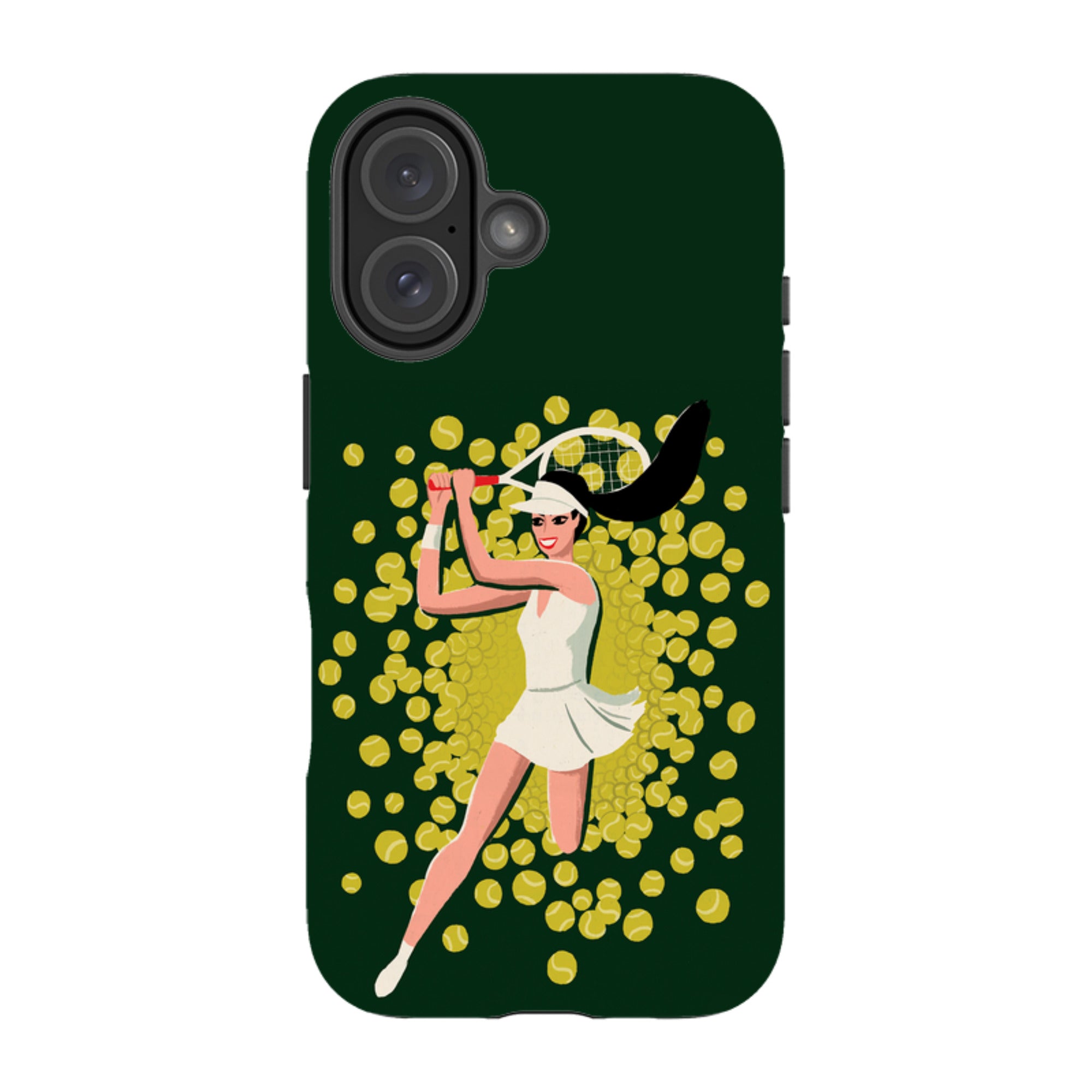 iPhone Tough Case - Tennis Burst