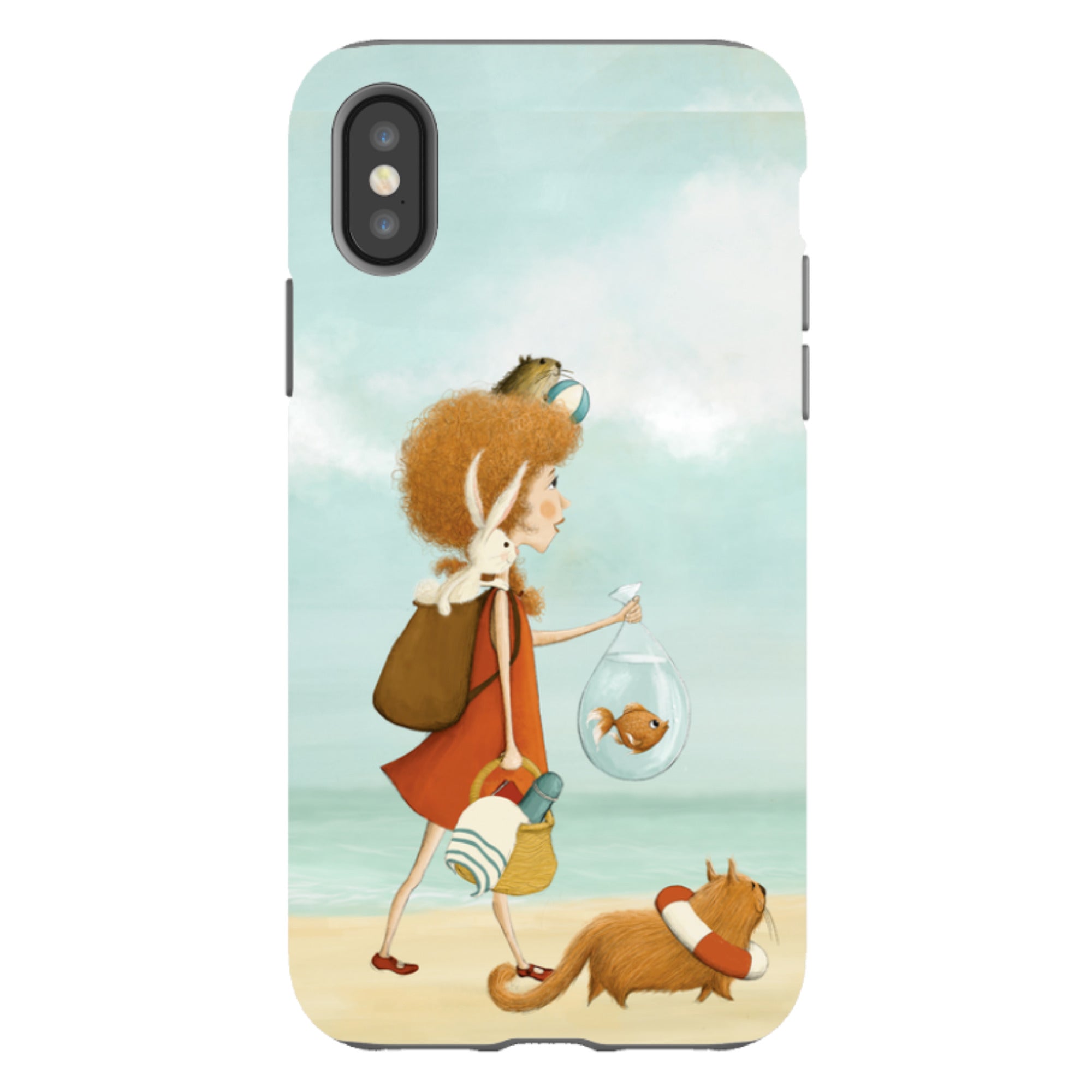 iPhone Tough Case - On Vacation By Maja Lindberg