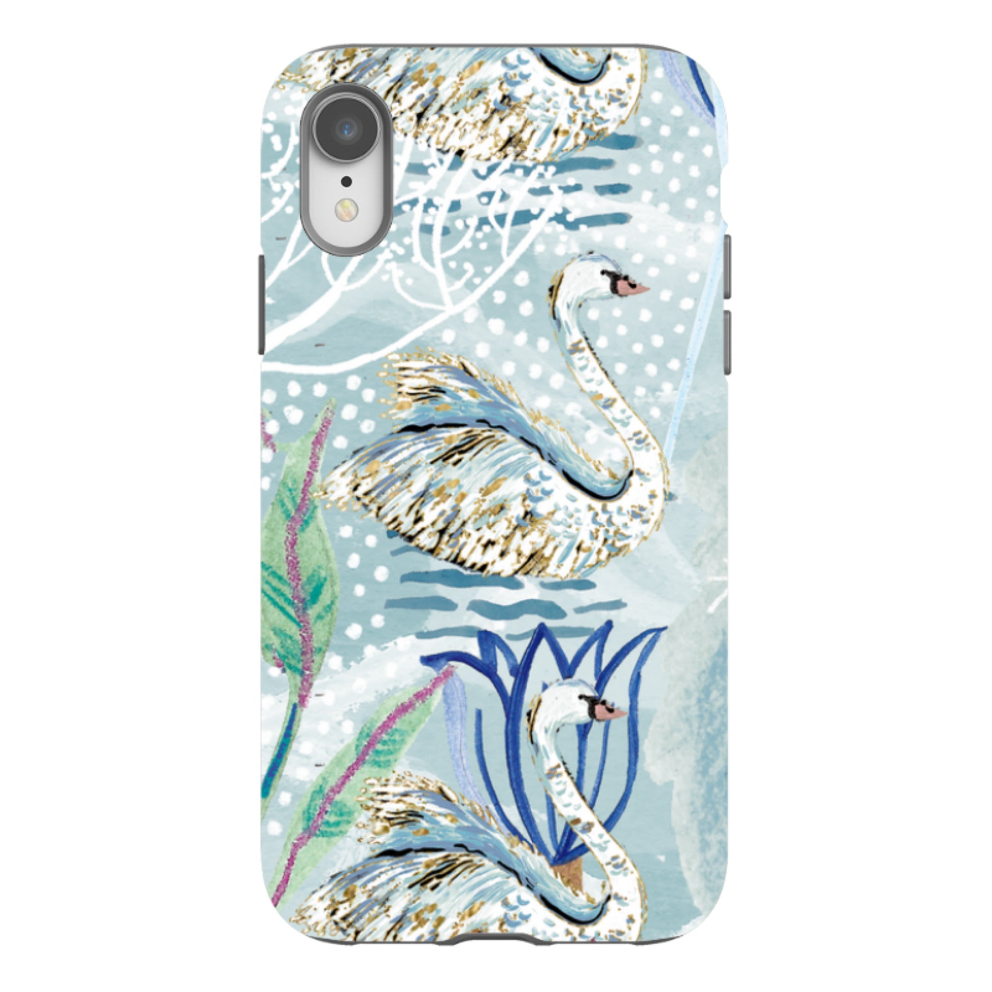 iPhone Tough Case - Seven Swans III By Emma Frances Grant