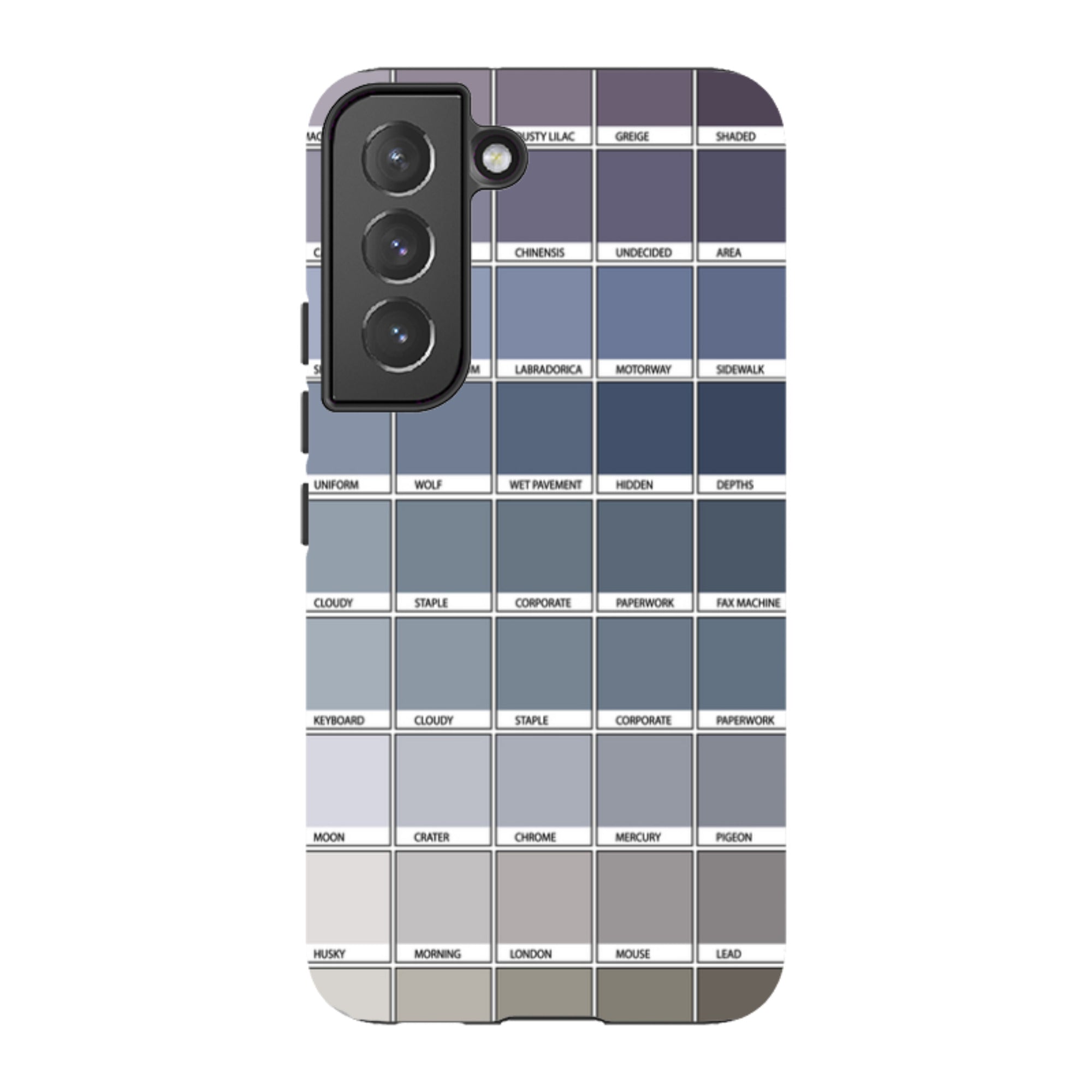 Samsung Tough Case - Grey Chromology By Kitty Joseph