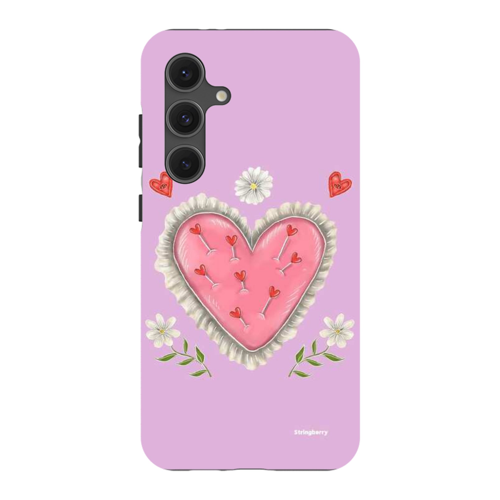 Samsung Tough Case - Heart Pin Cushion By Catherine Rowe