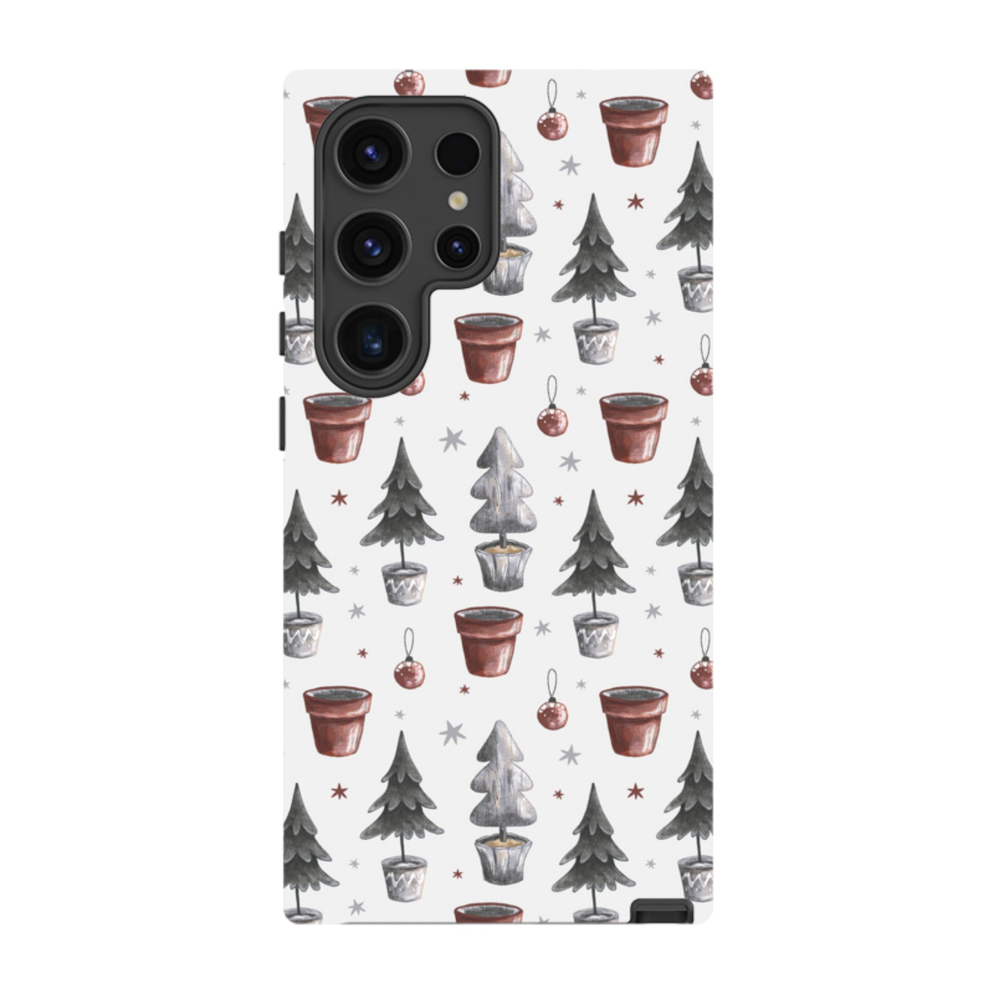 Samsung Tough Case - Xmas Tree Pattern