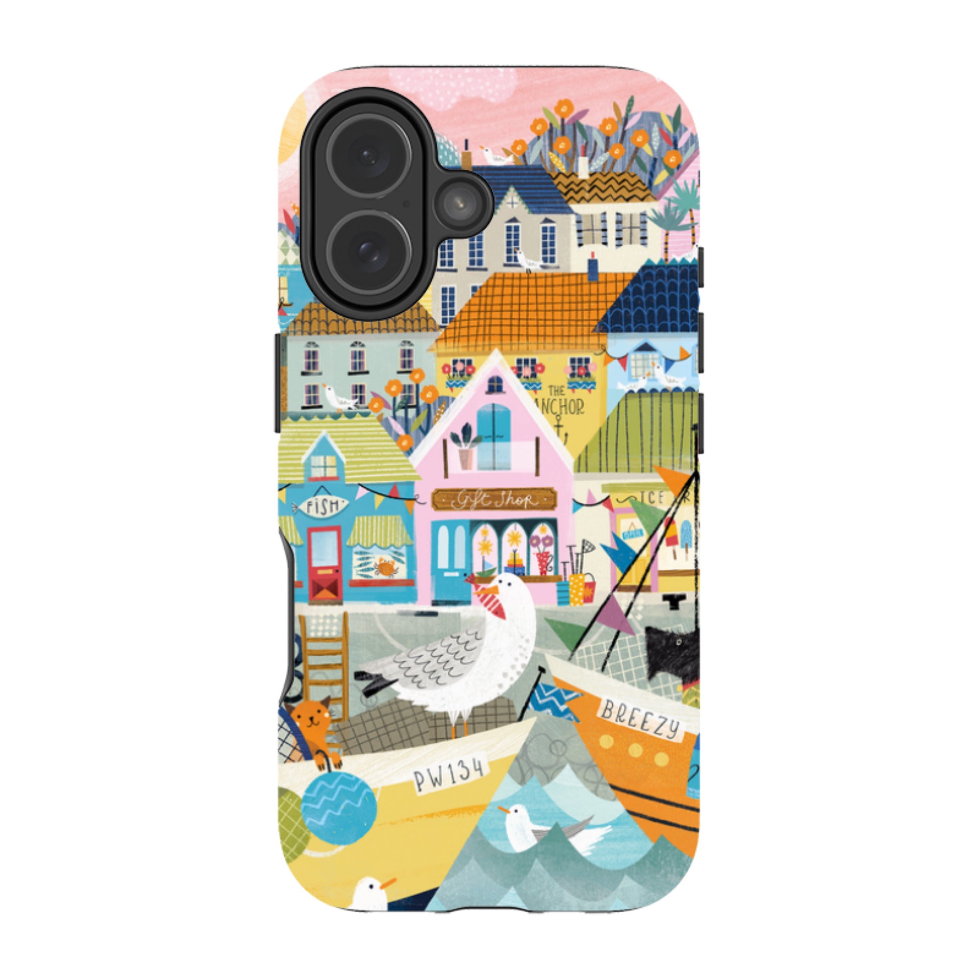 iPhone MagSafe Tough Case - Harbour 1 By Ali Brookes