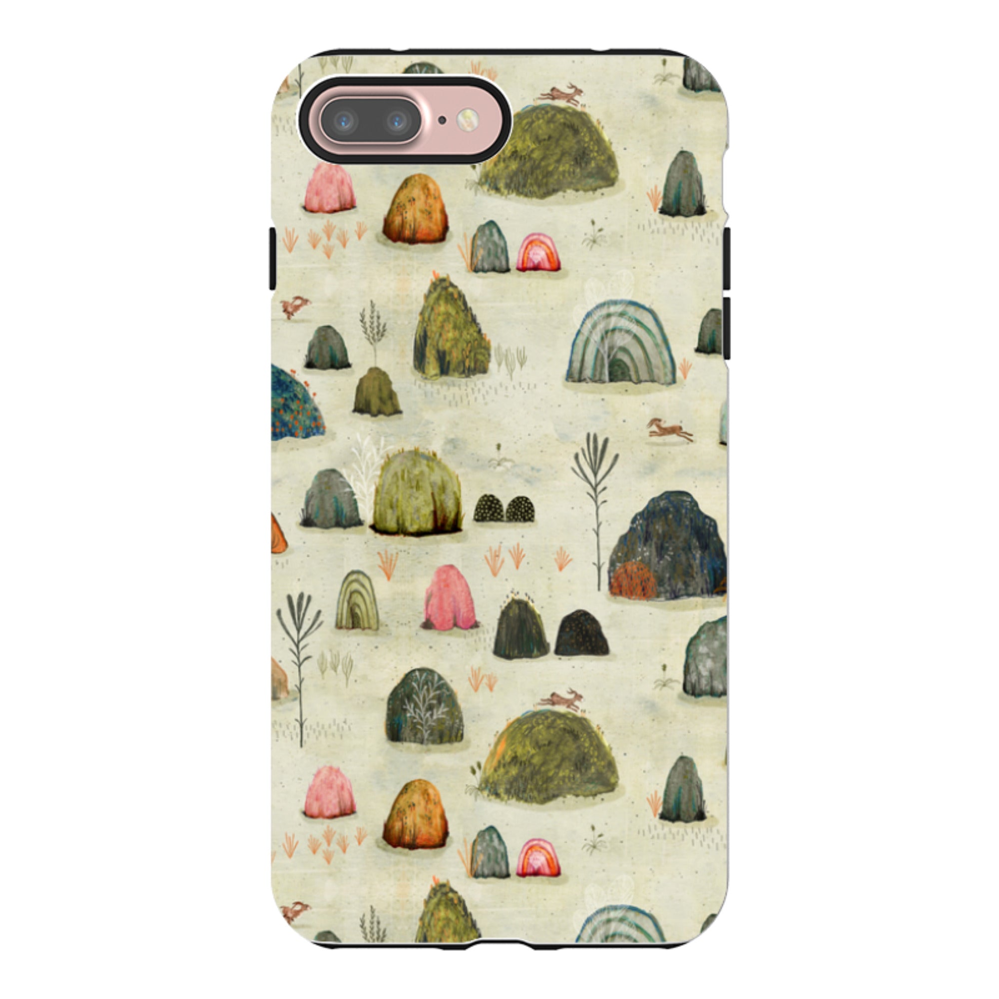 iPhone Tough Case - Mossy Hills By Katherine Quinn