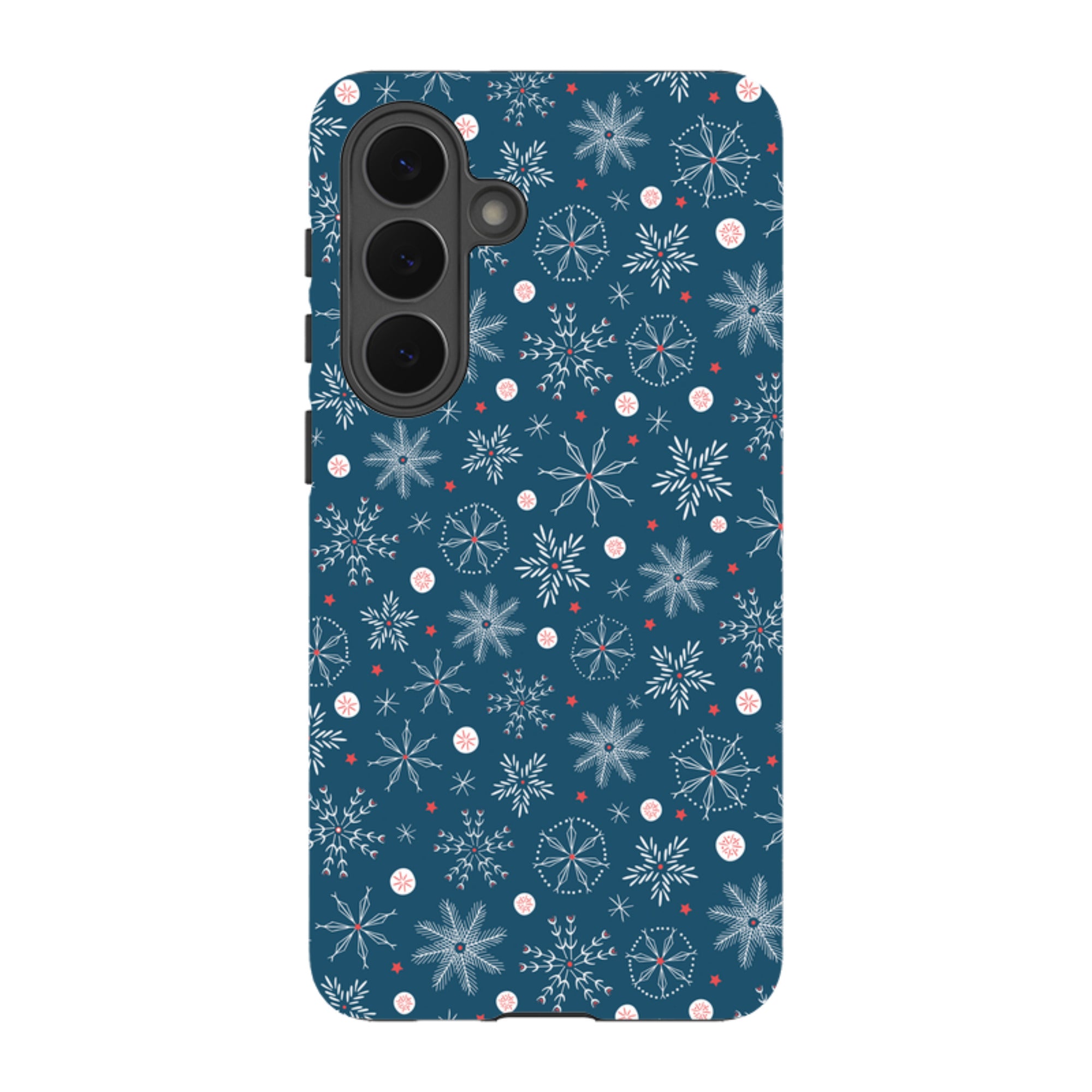 Samsung Tough Case - Christmas Snowflakes By Ali Brookes