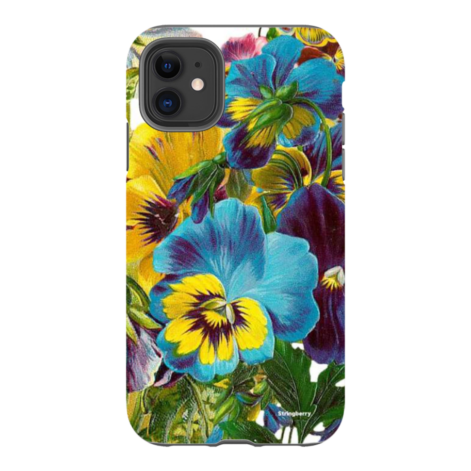 iPhone Tough Case - Blue Garden