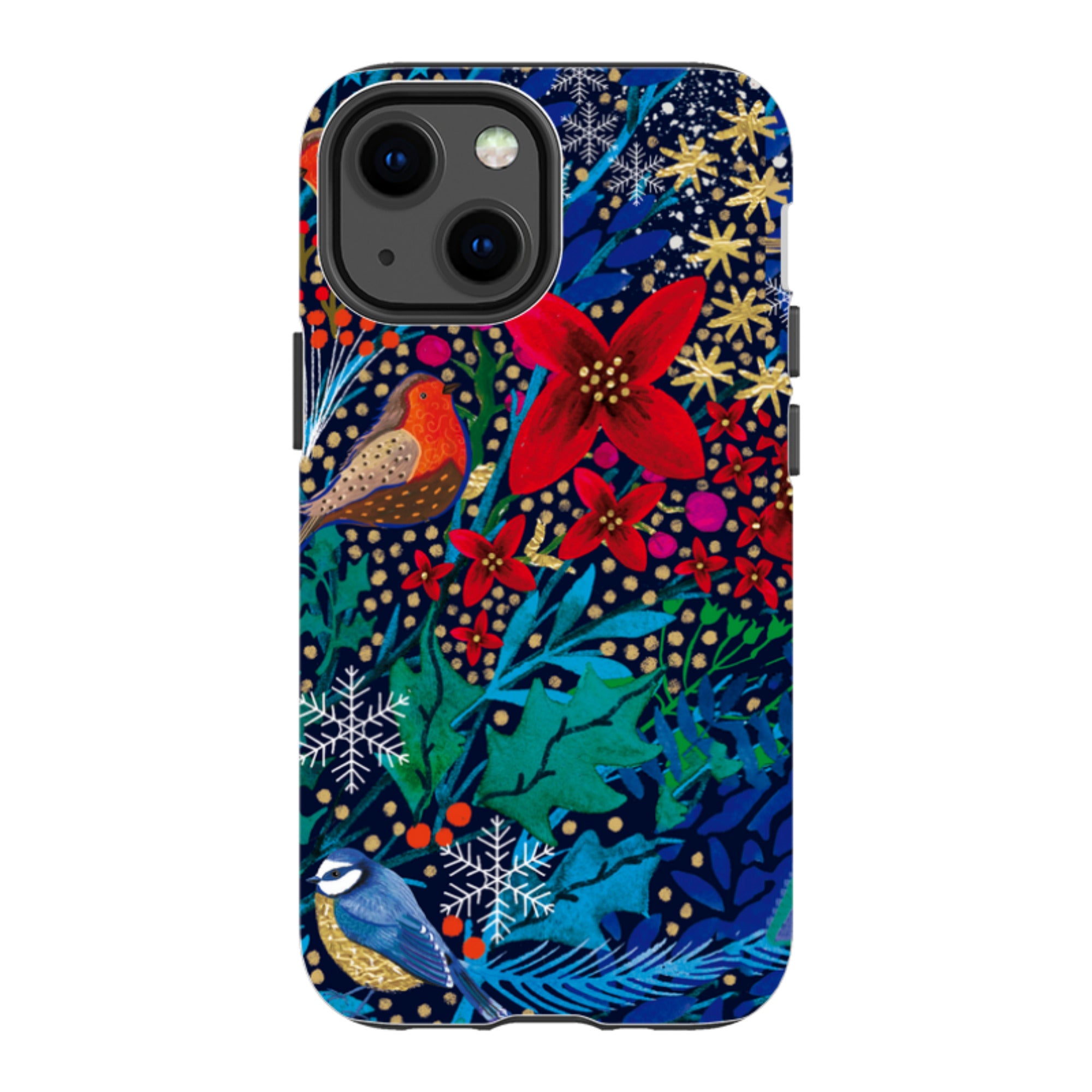 iPhone Tough Case - Xmas Robin II By Emma Frances Grant