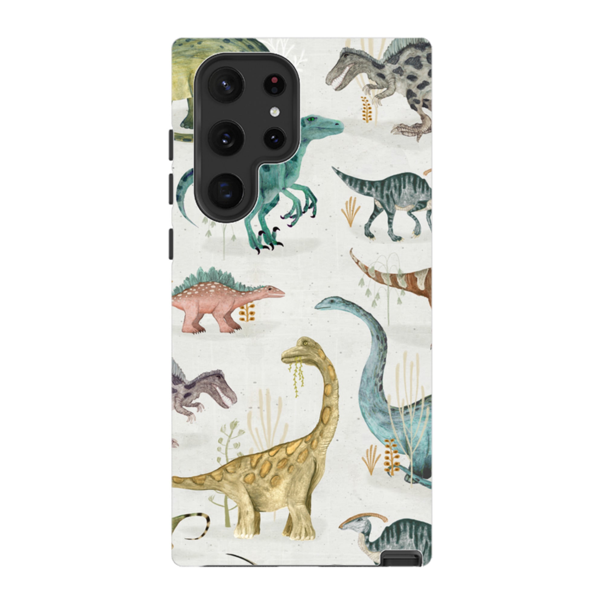 Samsung Tough Case - Dinosaur Pastel By Katherine Quinn