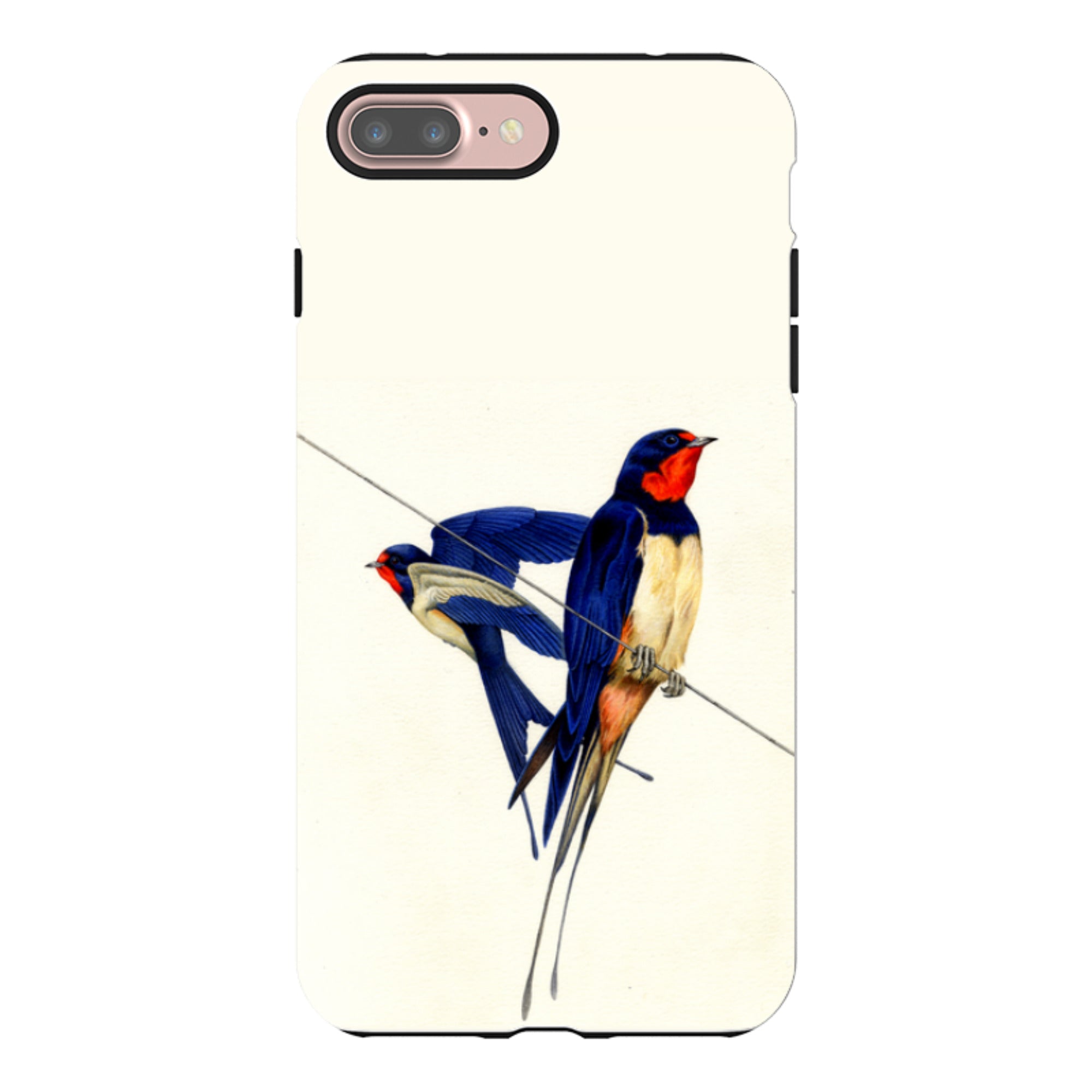 iPhone Tough Case - Swallows By Philip Hood