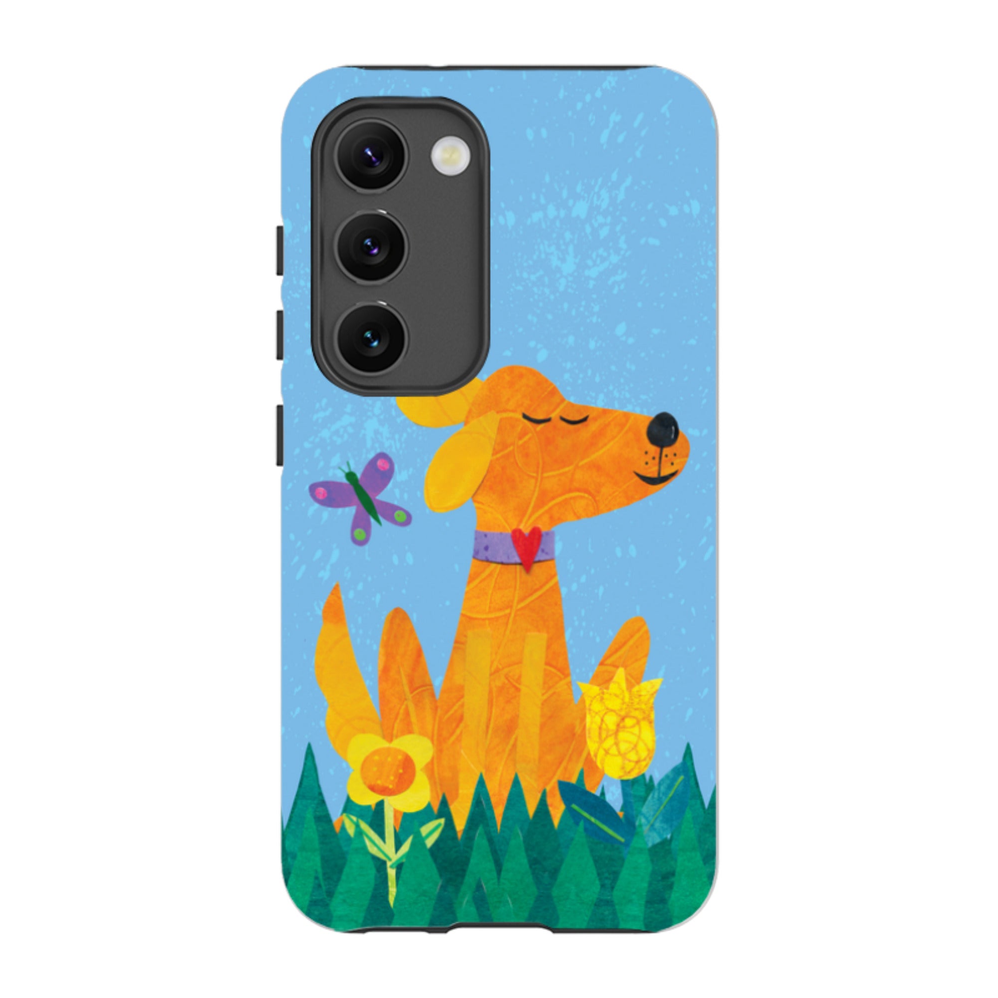 Samsung Tough Case - Pup In The Grass By Tracey English