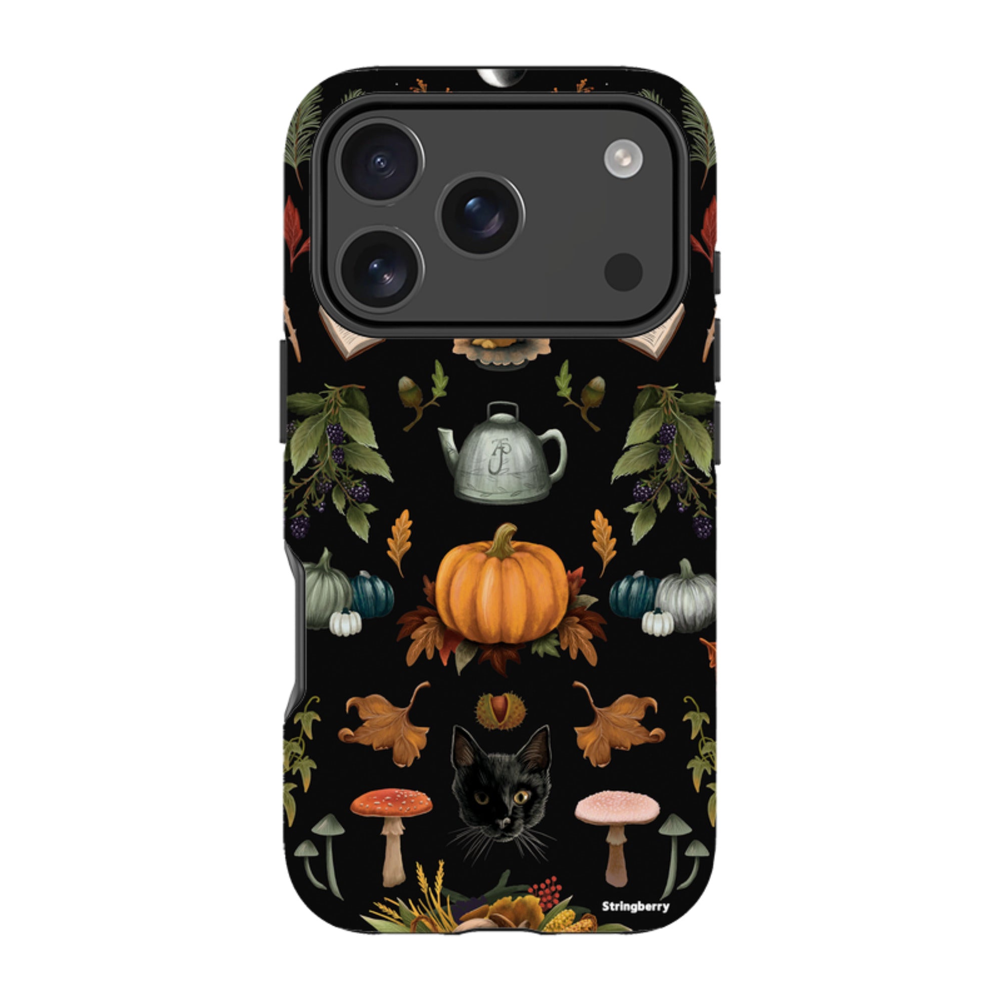 iPhone Tough Case - Autumn Pattern II By Anna Stead
