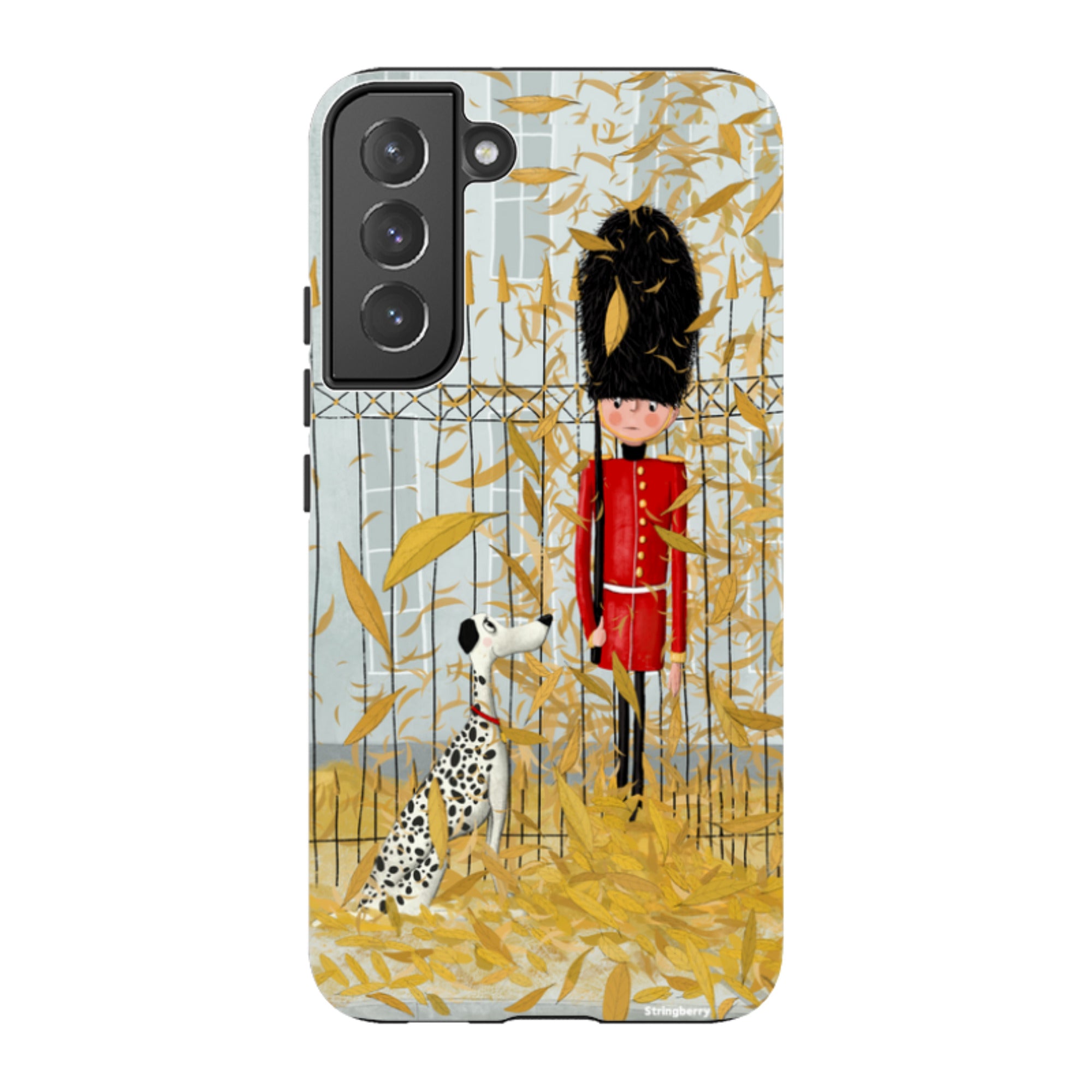 Samsung Tough Case - London In Leaves By Maja Lindberg