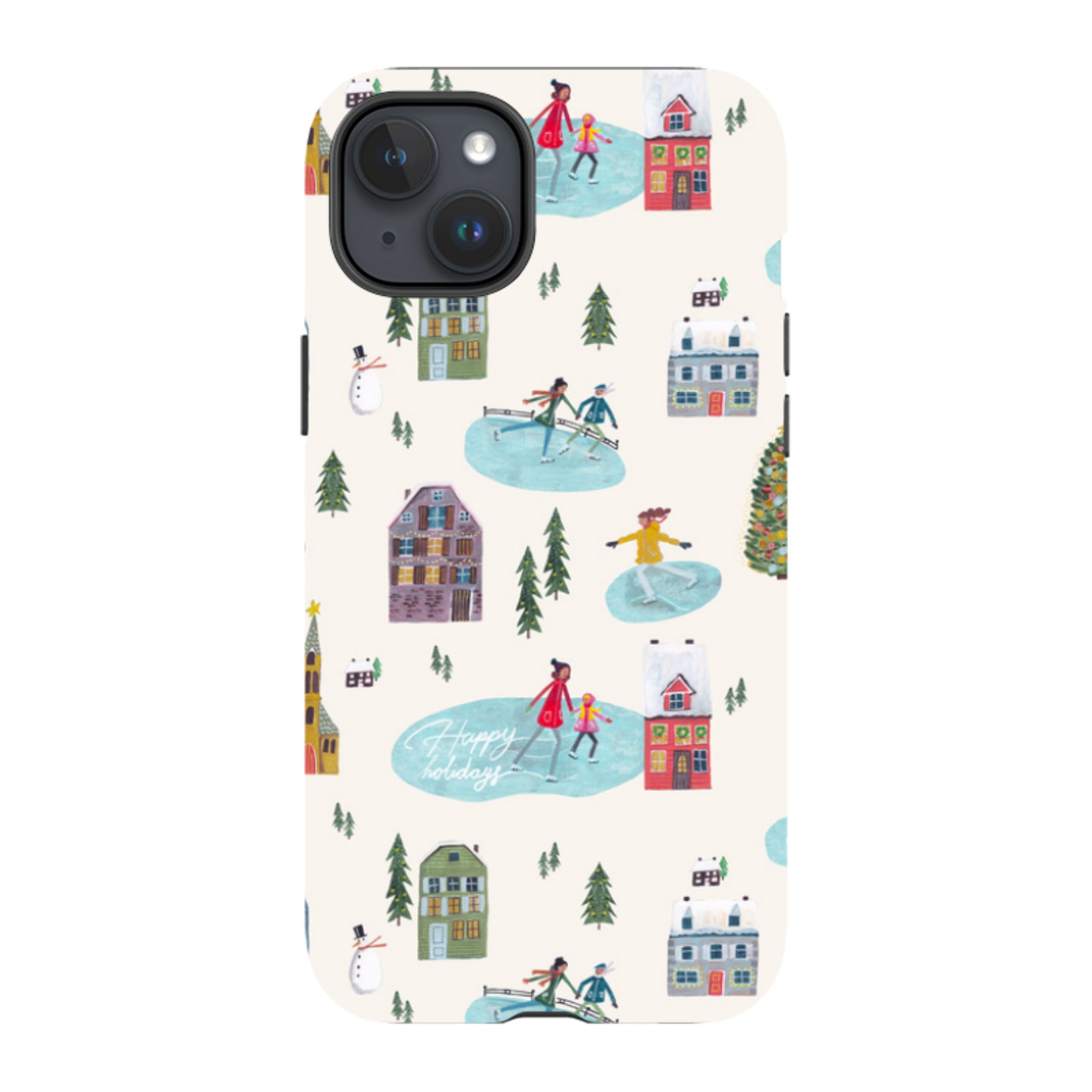 iPhone Tough Case - Happy Holidays By Caroline Bonne Muller