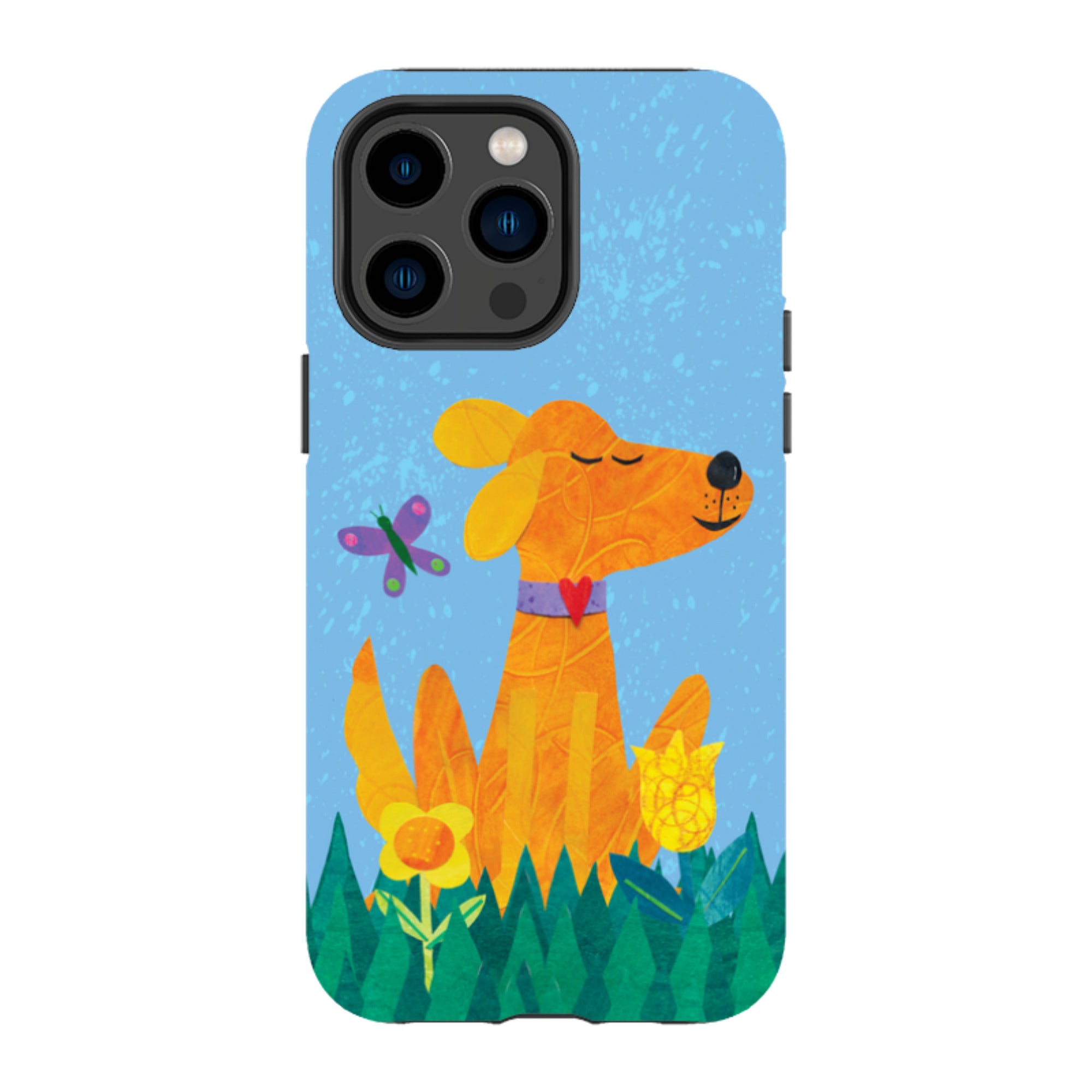 iPhone Tough Case - Pup in the grass By Tracey English