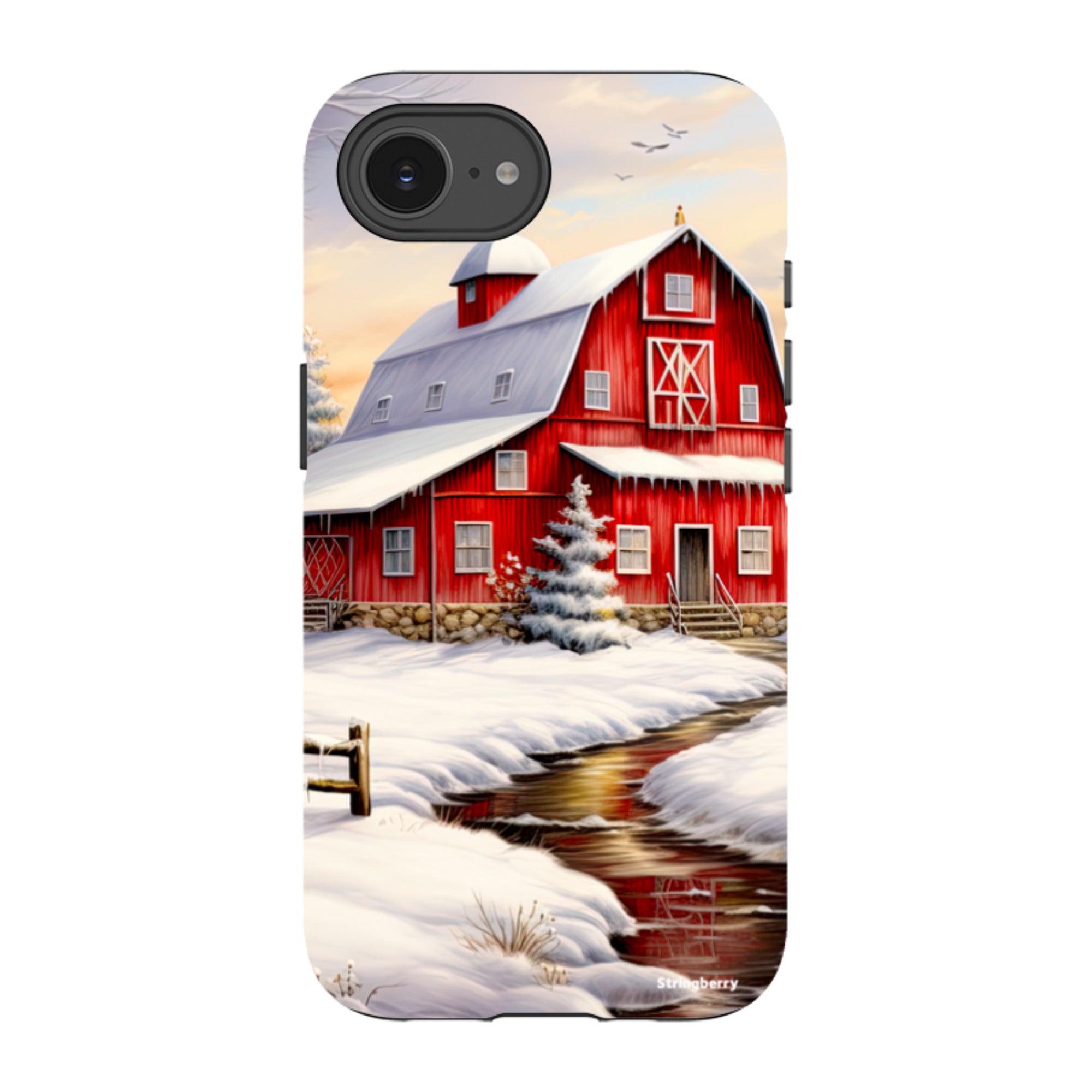 iPhone Tough Case - Winter Barn