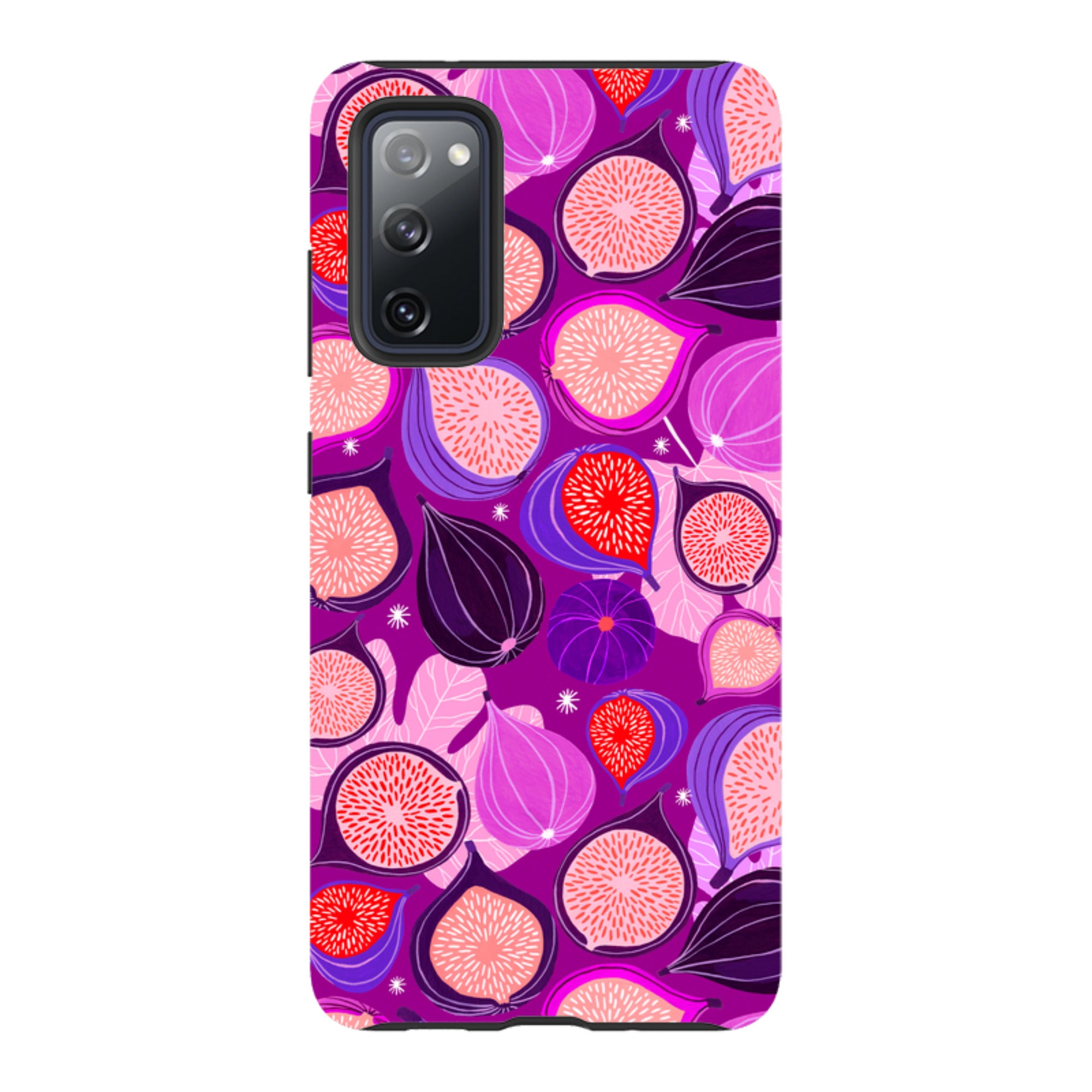Samsung Tough Case - Ficolino Purple Pattern By Madalina Andronic