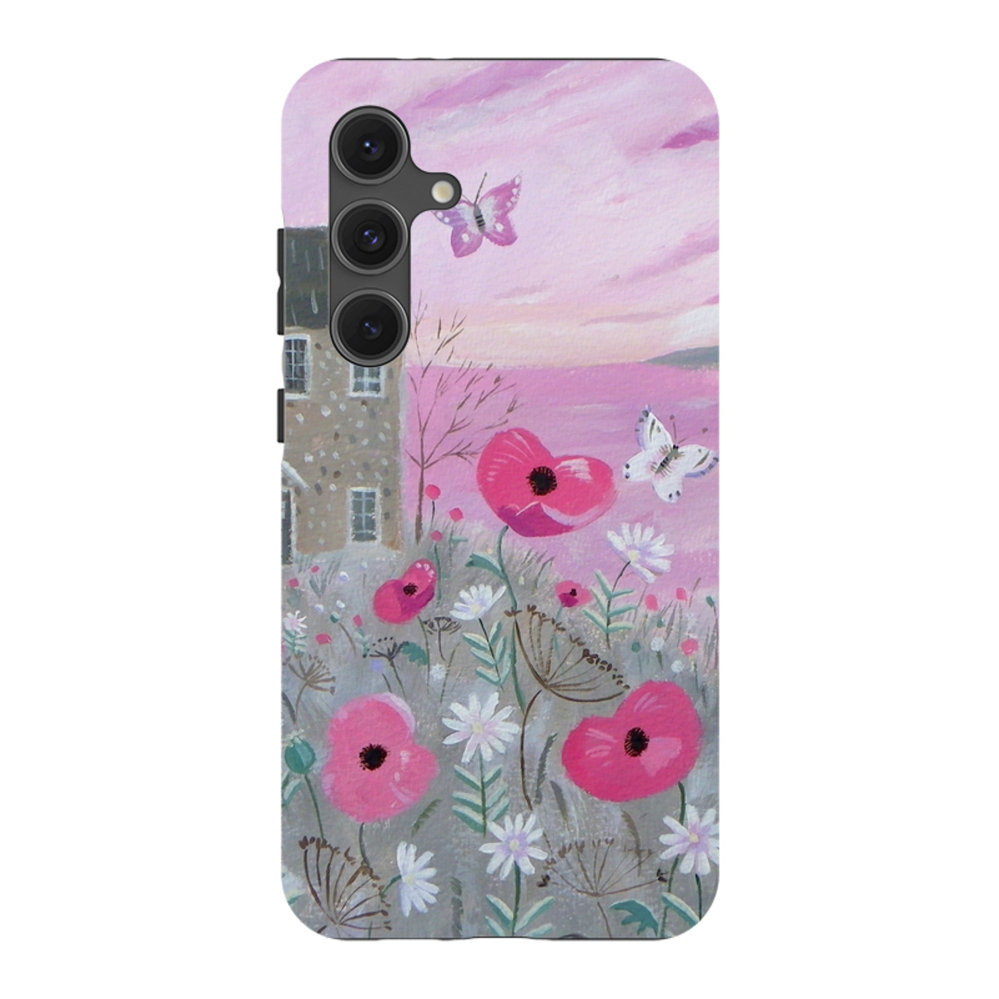 Samsung Tough Case - Seaside Flowers By Mary Stubberfield
