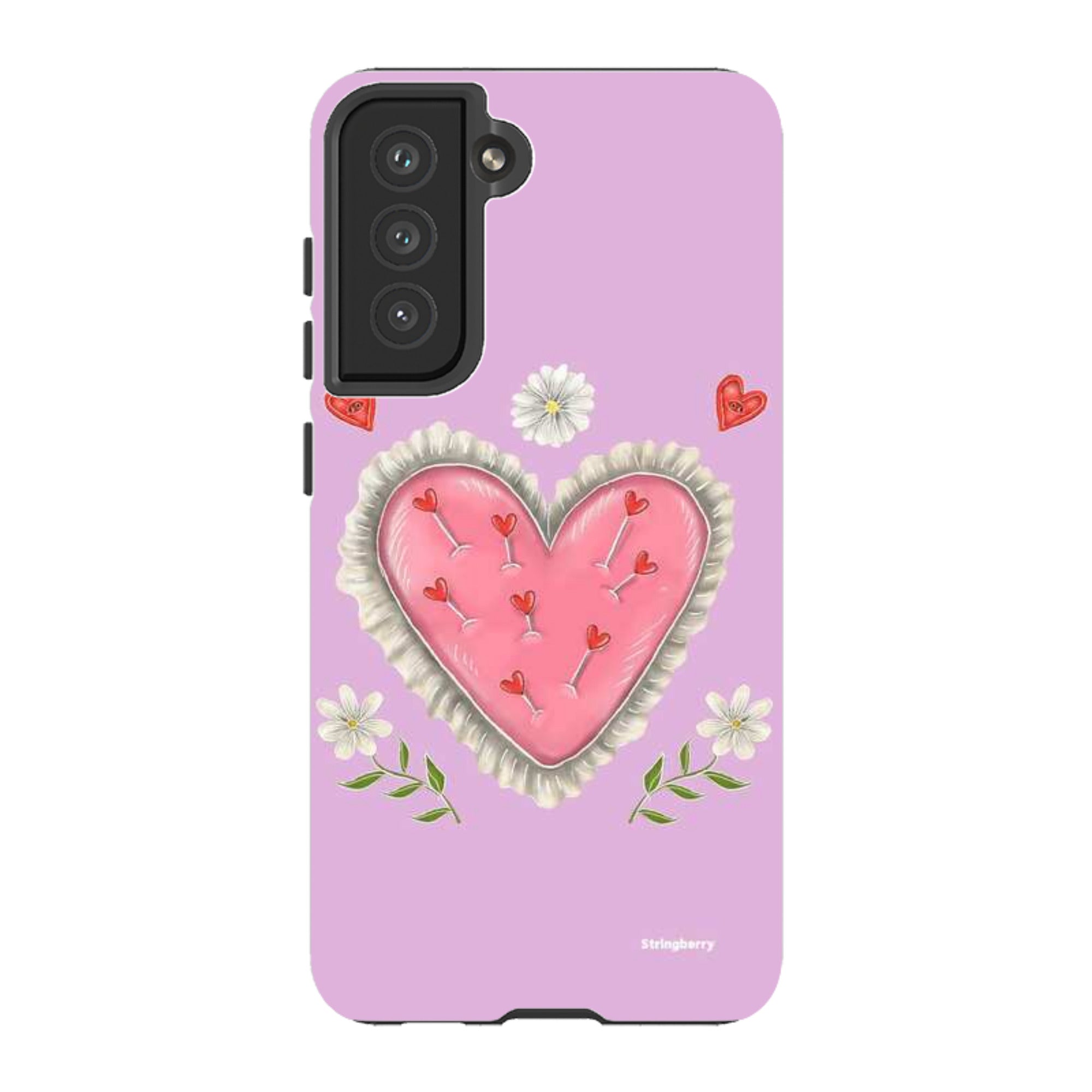 Samsung Tough Case - Heart Pin Cushion By Catherine Rowe