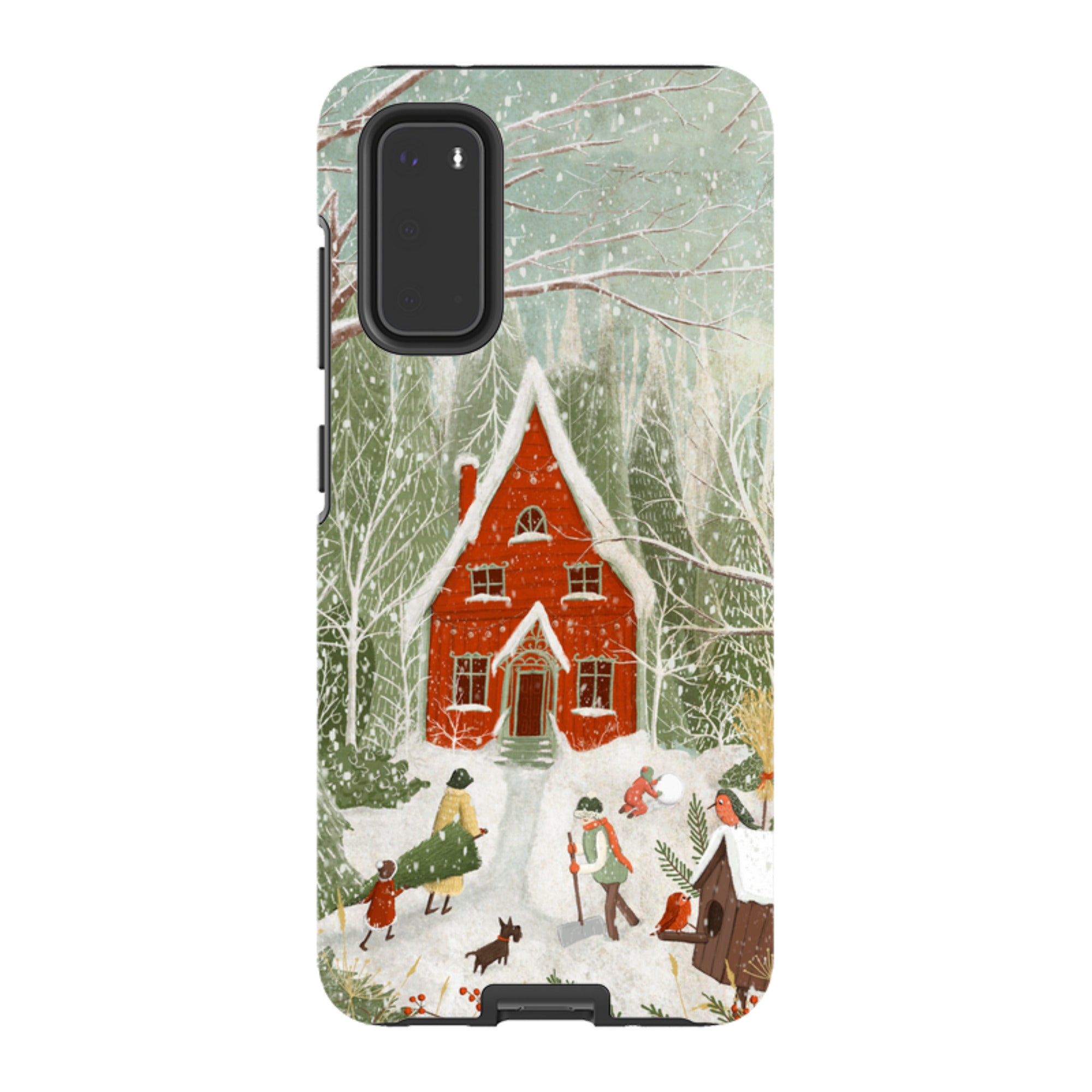 Samsung Tough Case - Christmas Garden Day By Maja Lindberg
