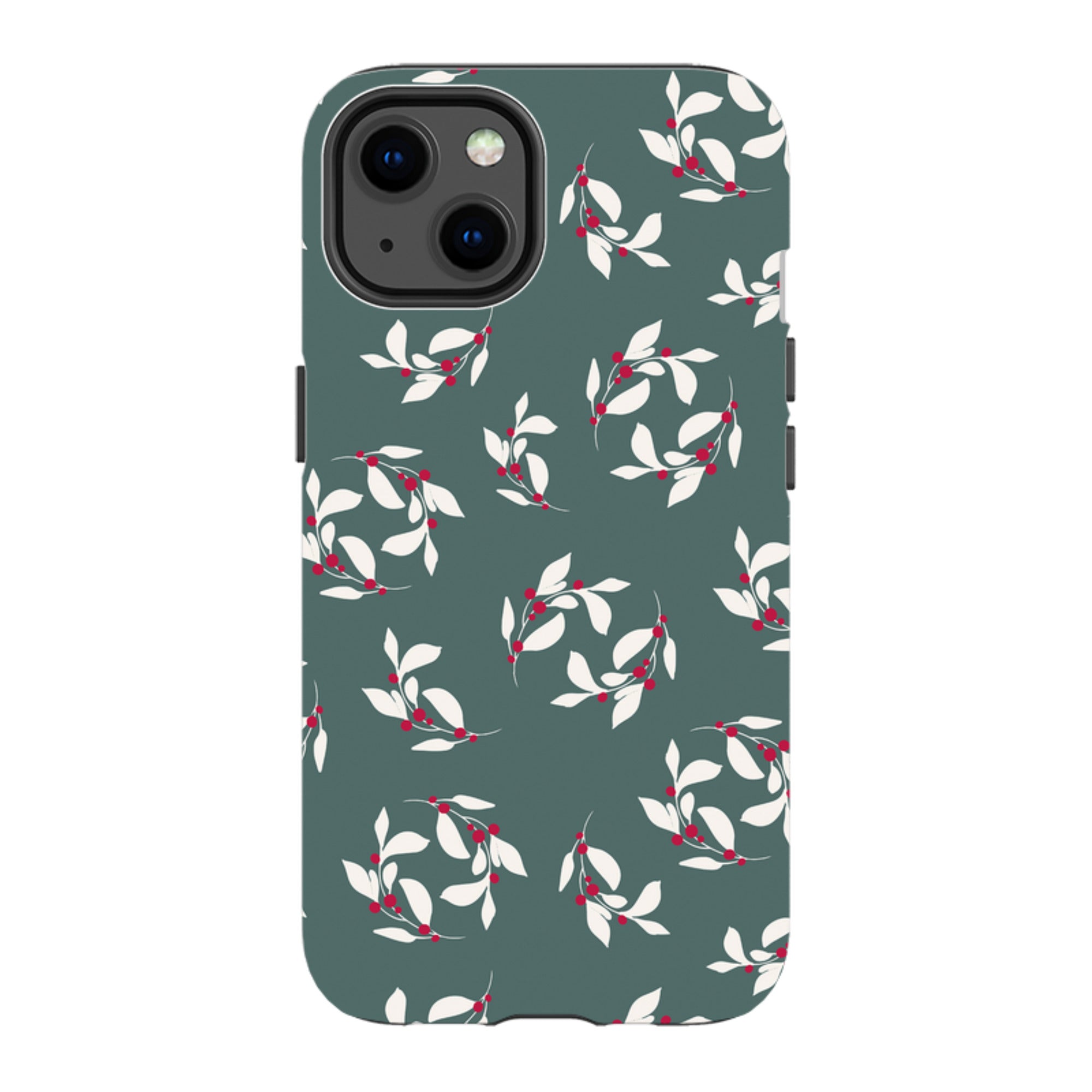 iPhone MagSafe Tough Case - Winter Floral