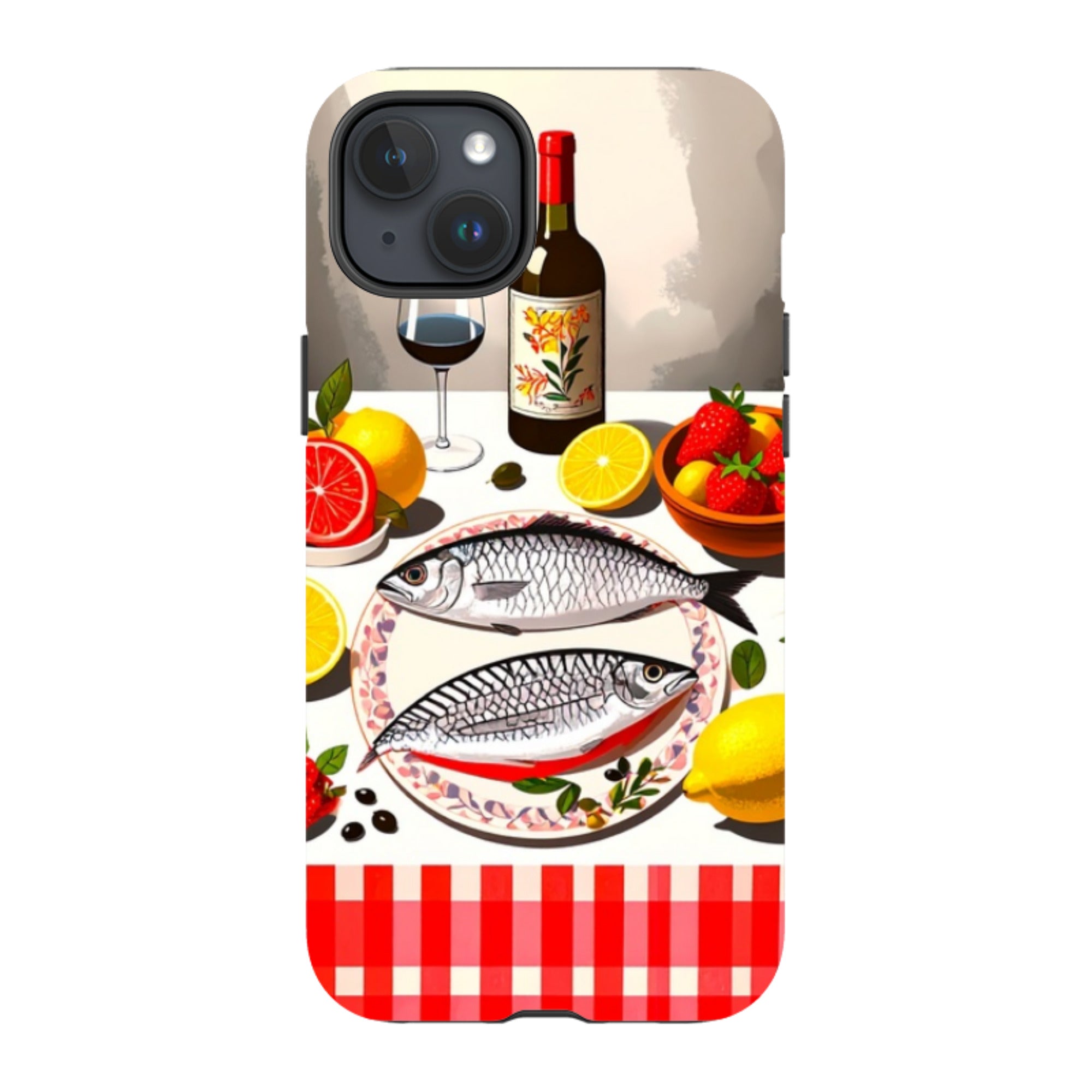 iPhone MagSafe Tough Case - Plates Of Sardines