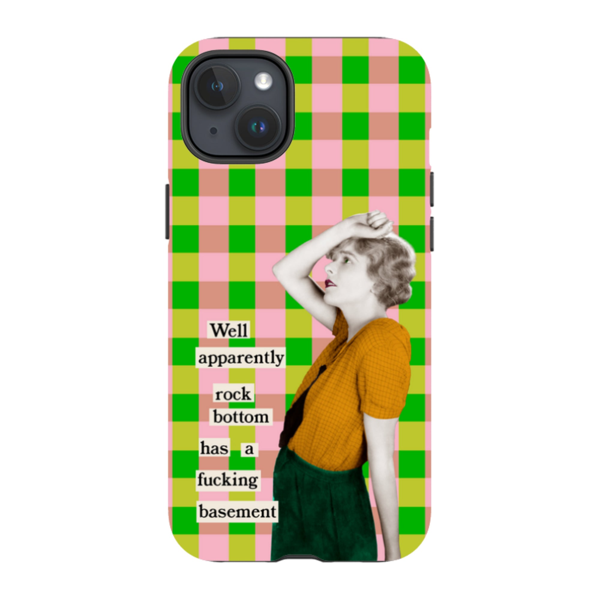 iPhone Tough Case - Rock Bottom By Clare Jordan