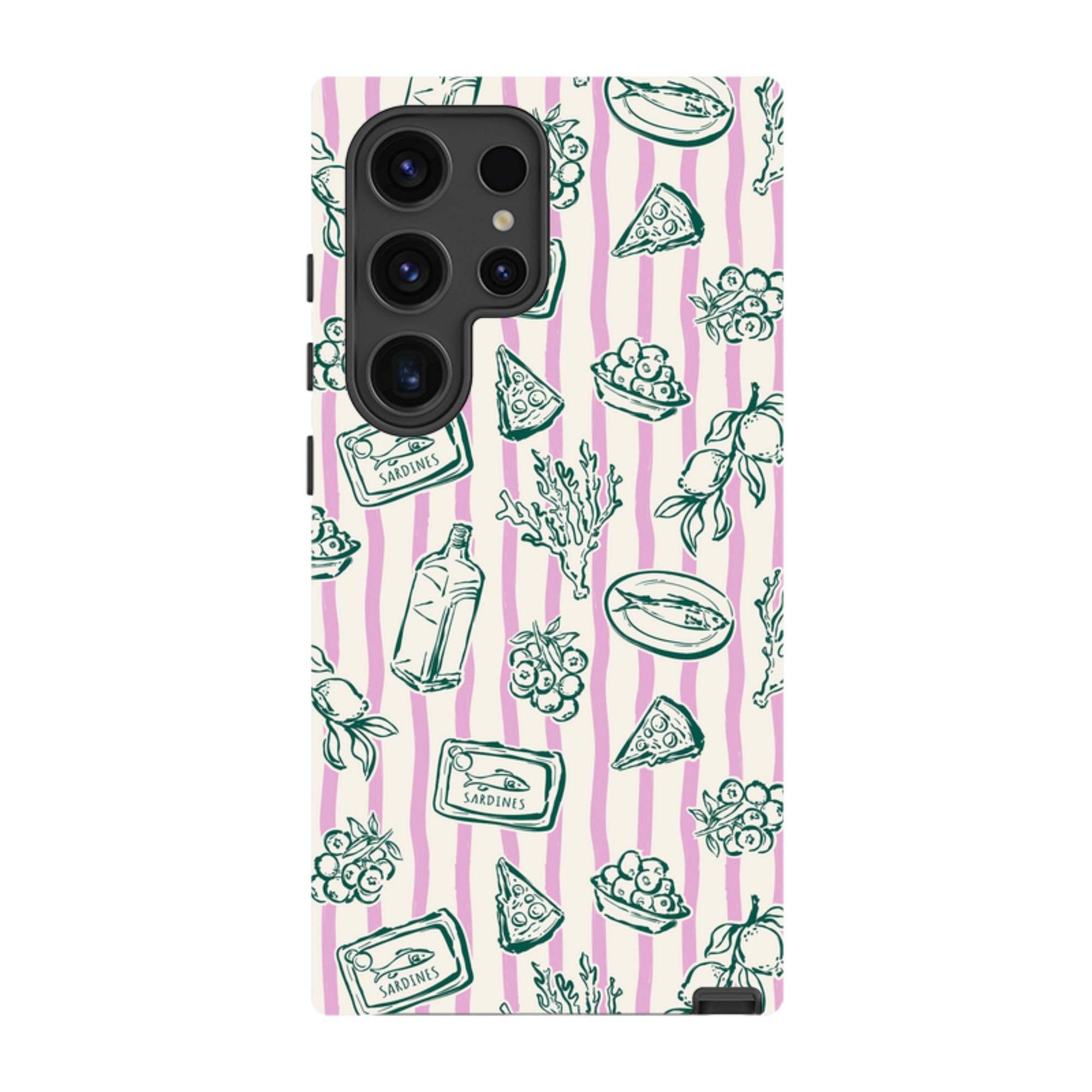 Samsung Tough Case - Sardines and Gin