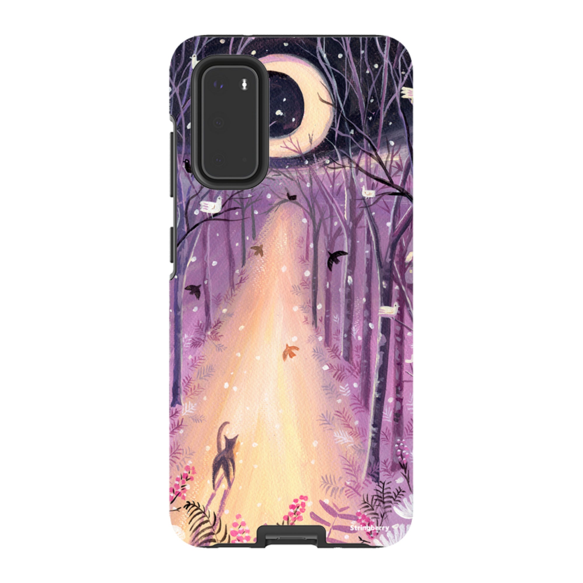 Samsung Tough Case - Forest Cat By Mary Stubberfield