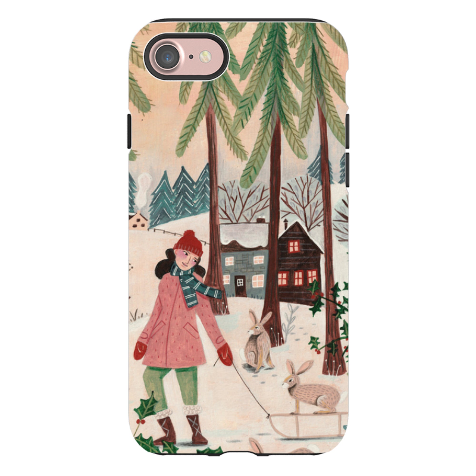 iPhone Tough Case - Lets Go By Caroline Bonne Muller