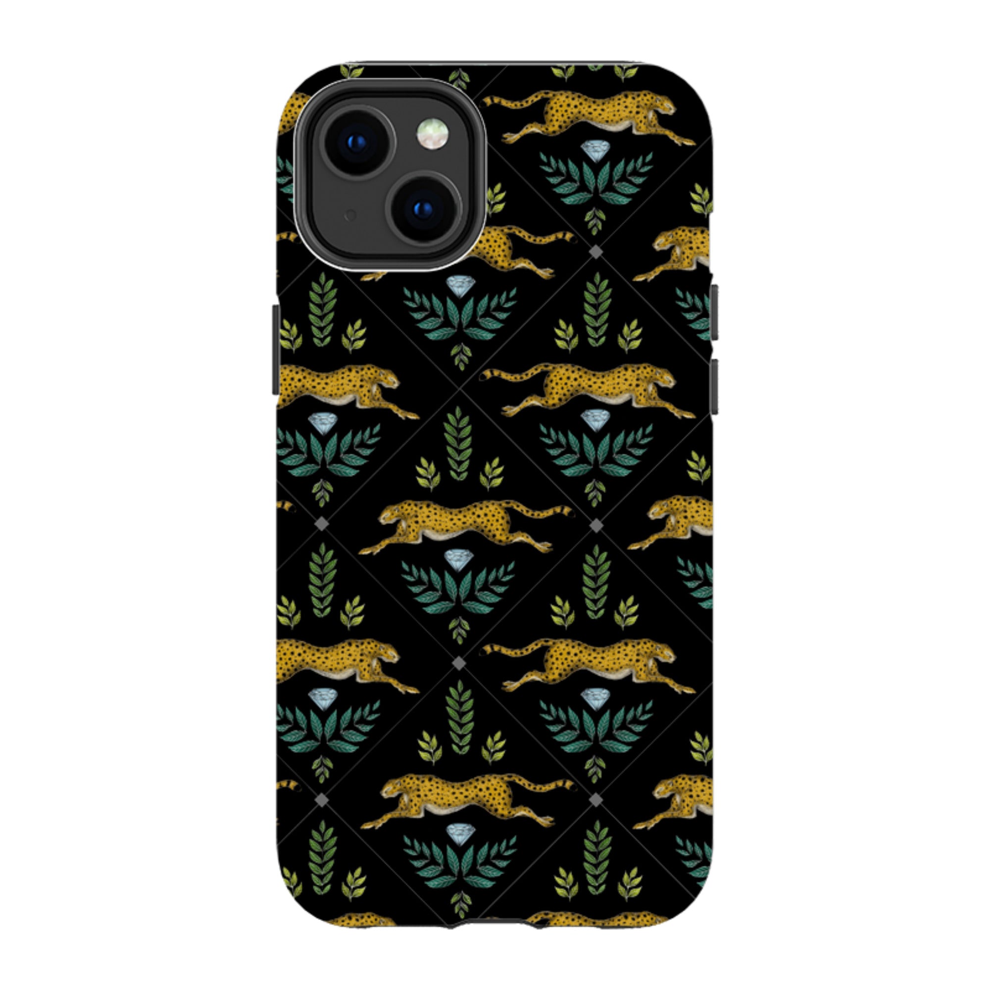 iPhone MagSafe Tough Case -  Cheetah By Catherine Rowe