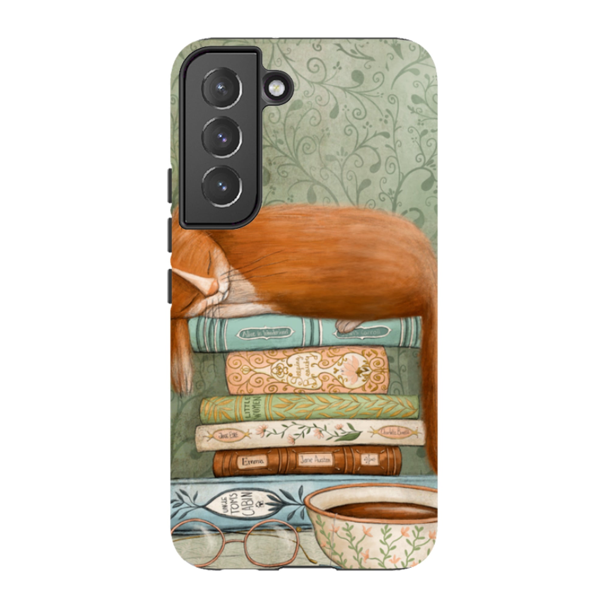 Samsung Tough Case - Cats and Books By Maja Lindberg