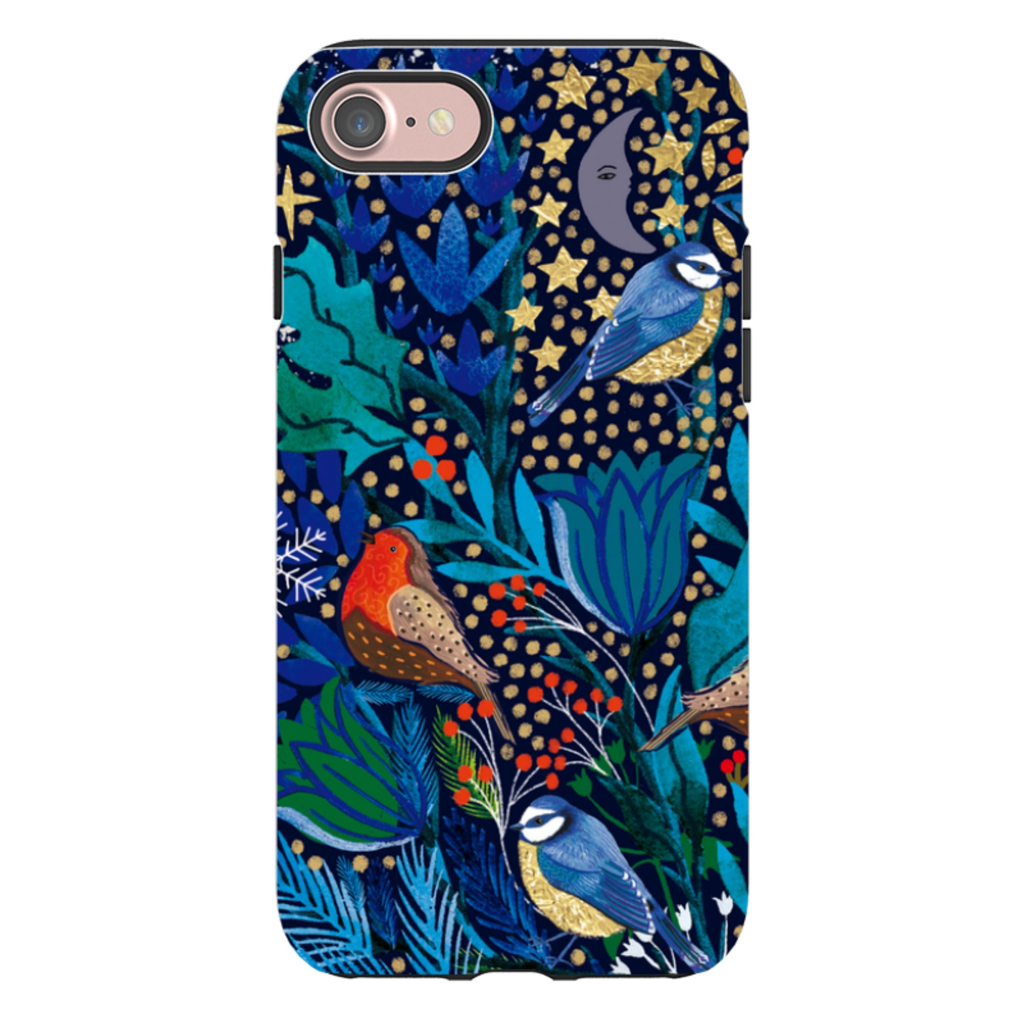 iPhone Tough Case - Xmas Robin I By Emma Frances Grant