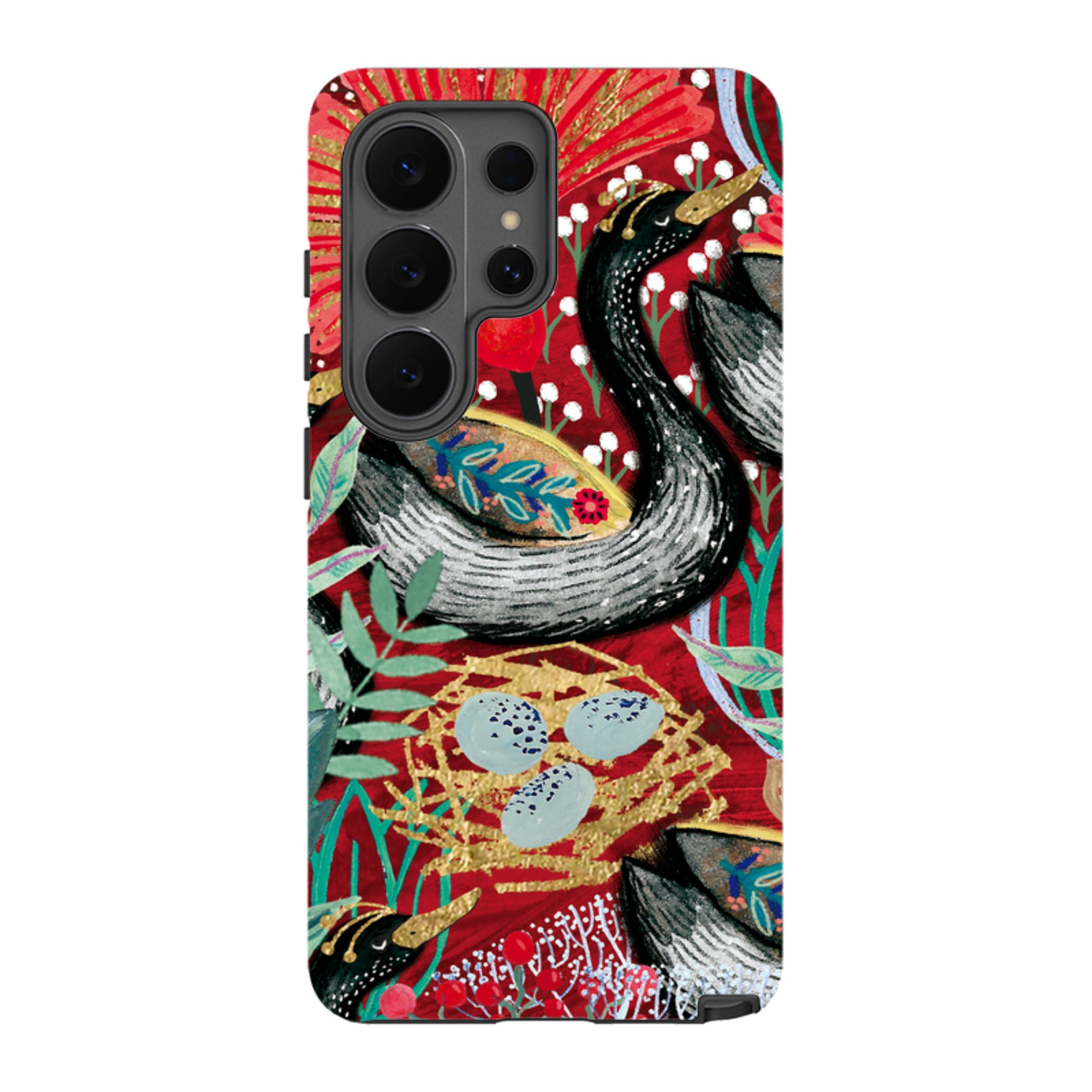 Samsung Tough Case - Eight Geese A Laying By Emma Frances Grant