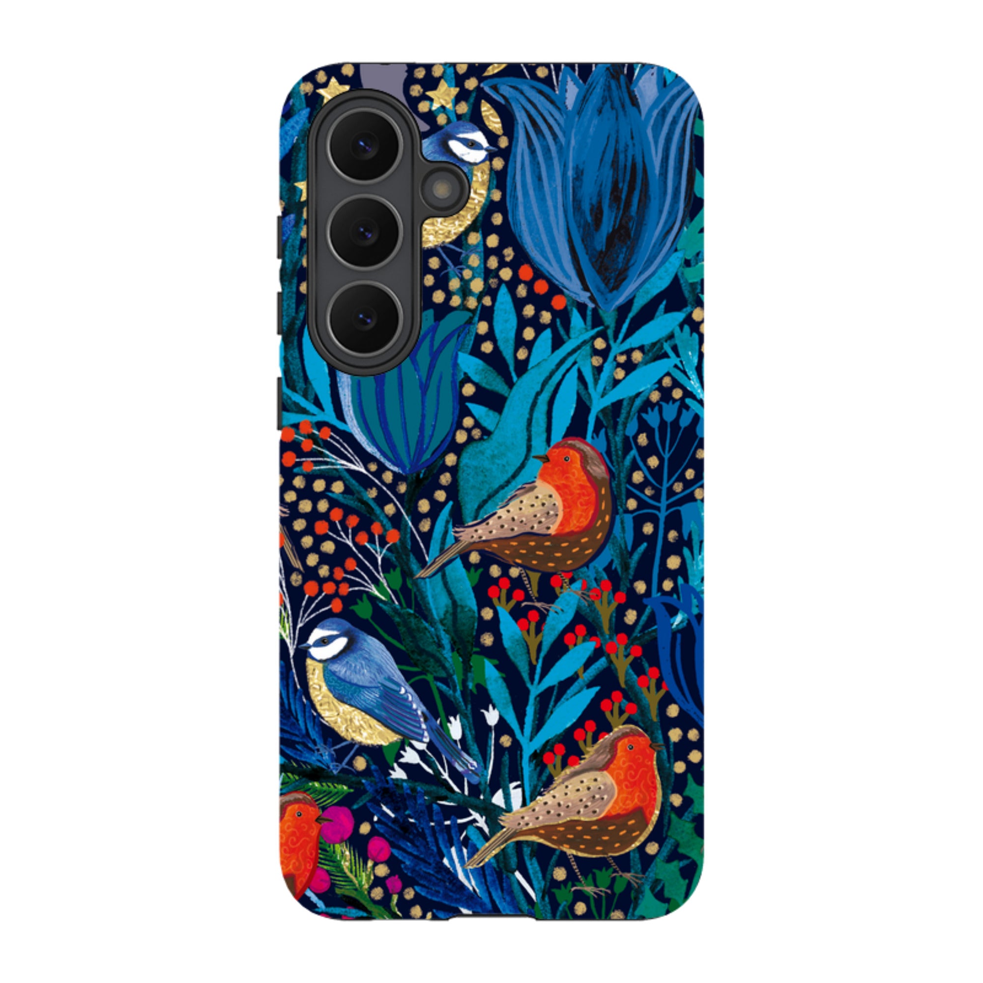 Samsung Tough Case - Xmas Robin IV By Emma Frances Grant