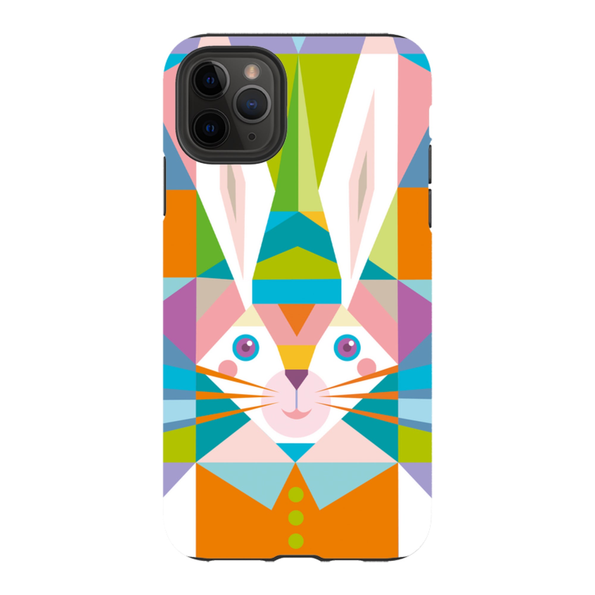 iPhone Tough Case - Bunny By Patternistas