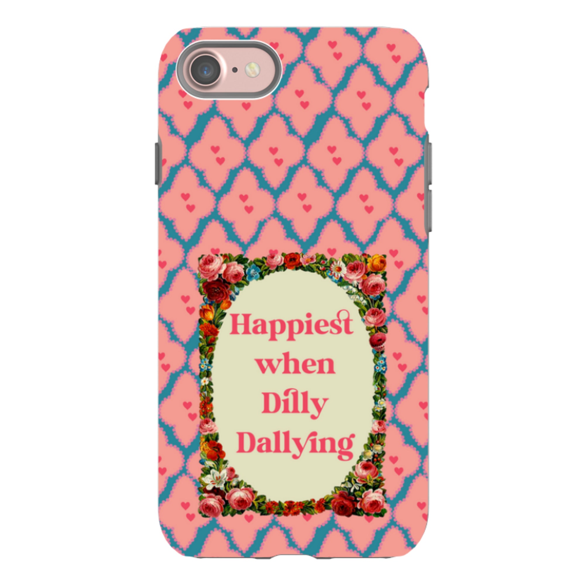 iPhone Tough Case - Dilly Dally By Clare Jordan