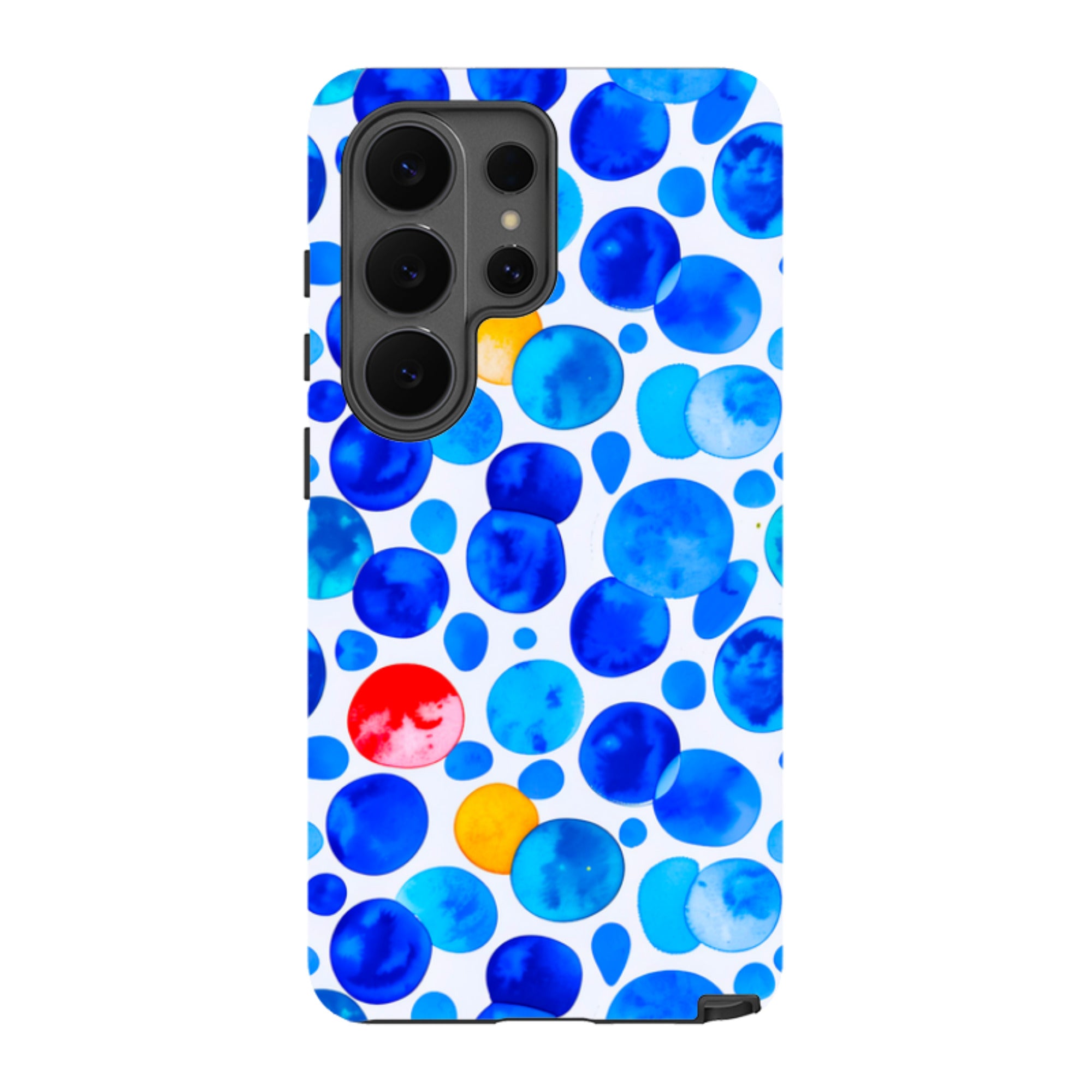 Samsung Tough  Case - Blue Moon Polka